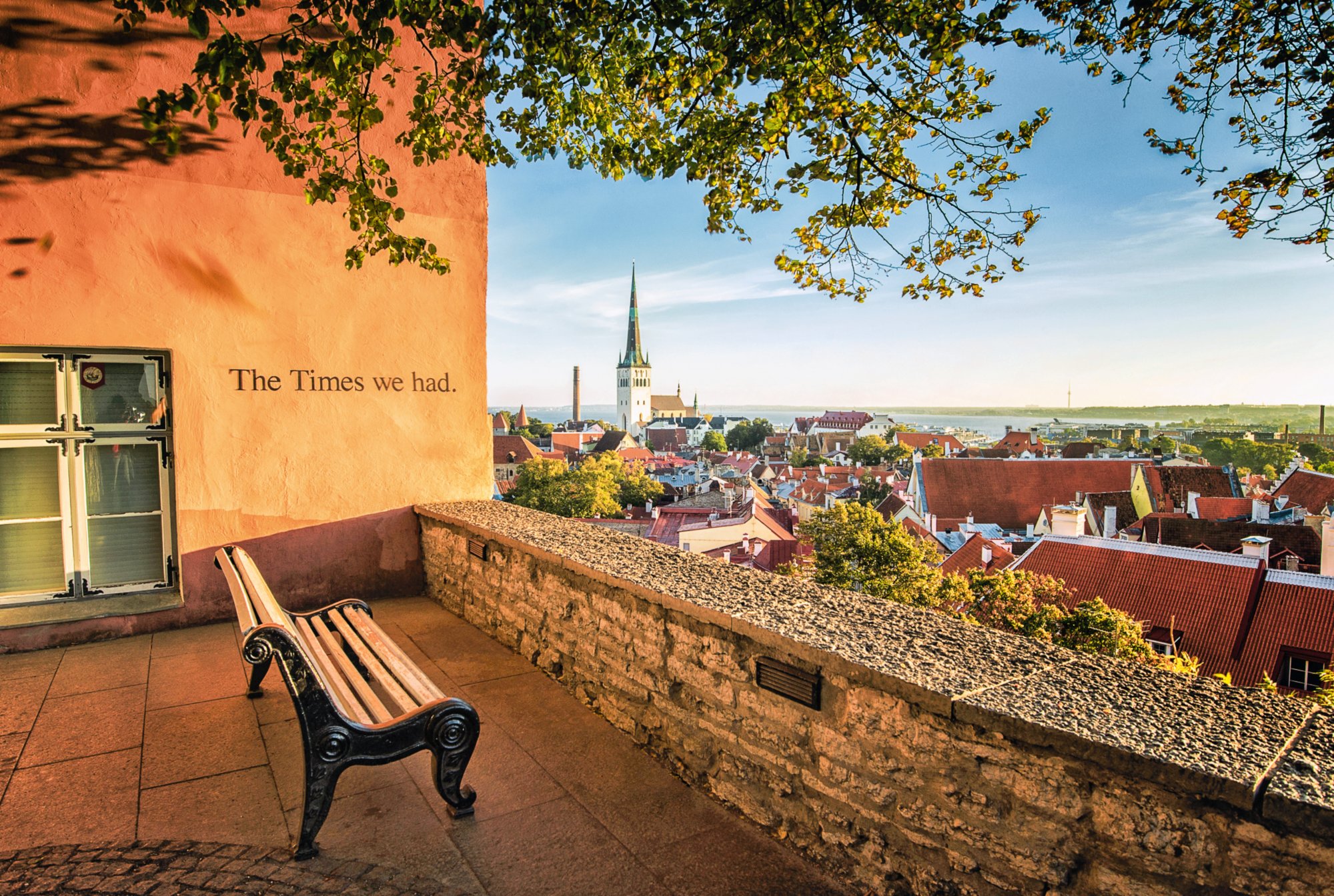 Foto Ausblick in Ostsee-Hafen