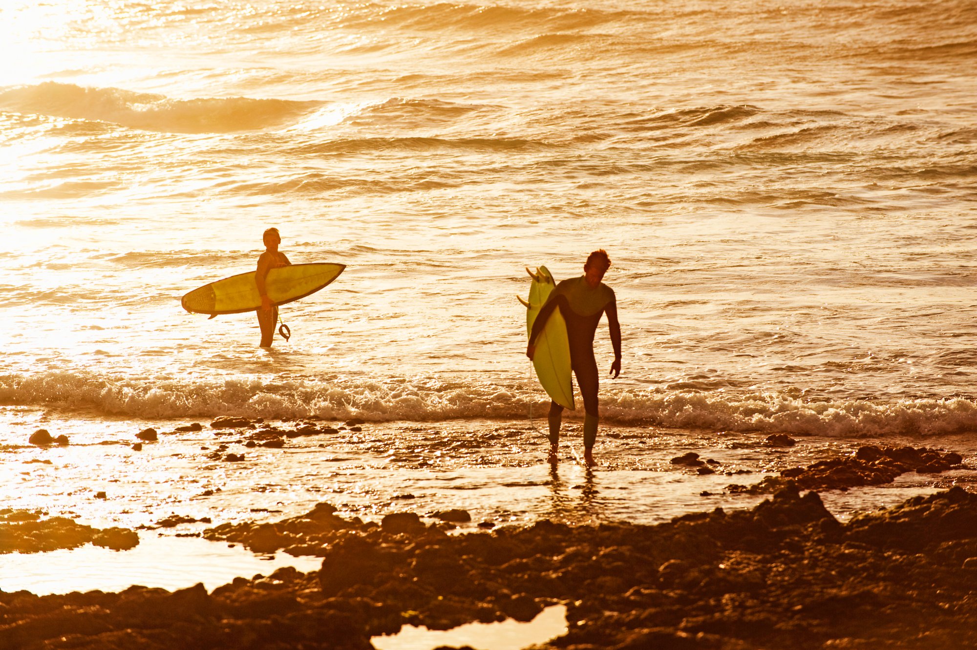 Surfer auf Teneriffa