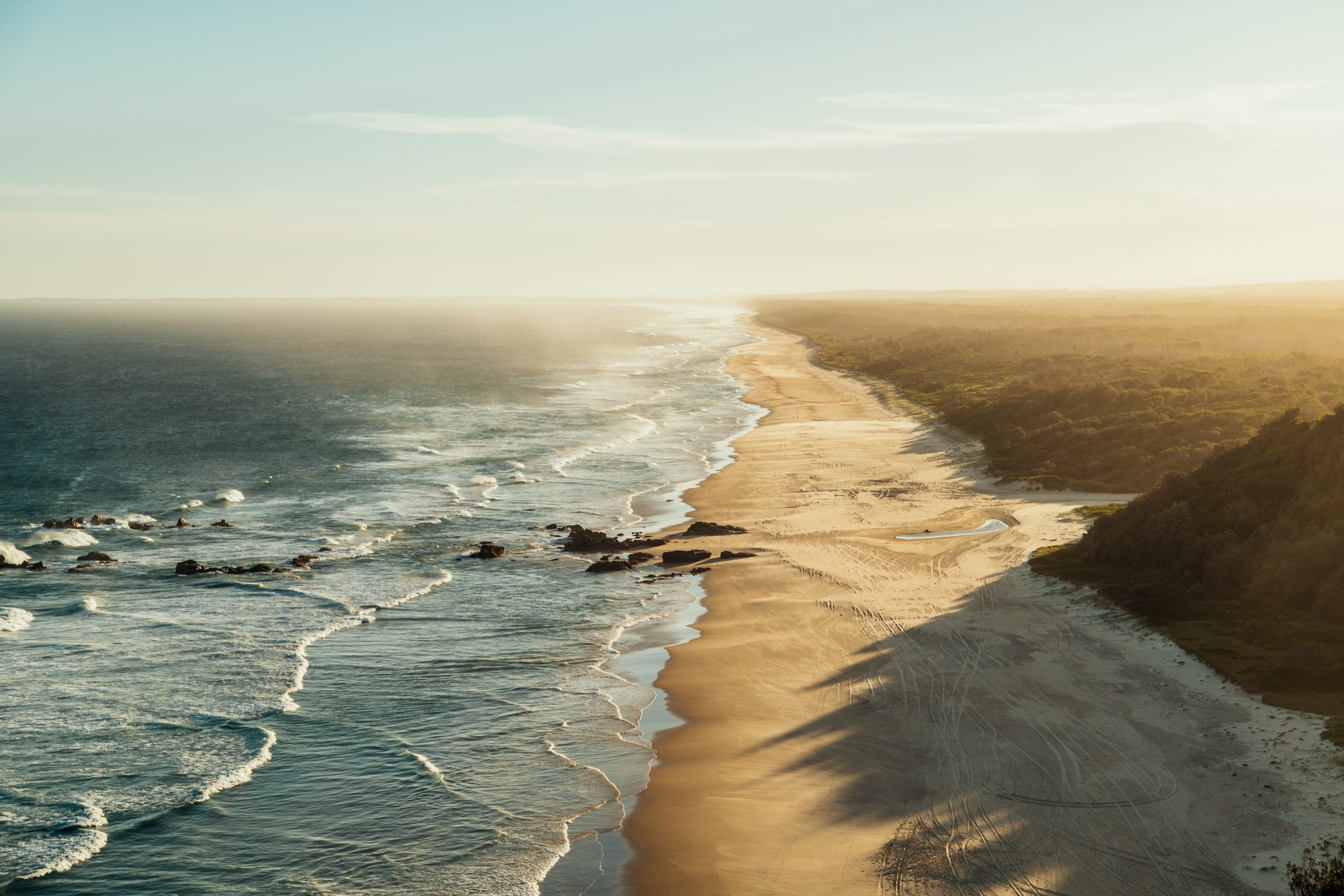 Ein Strand in Sydney
