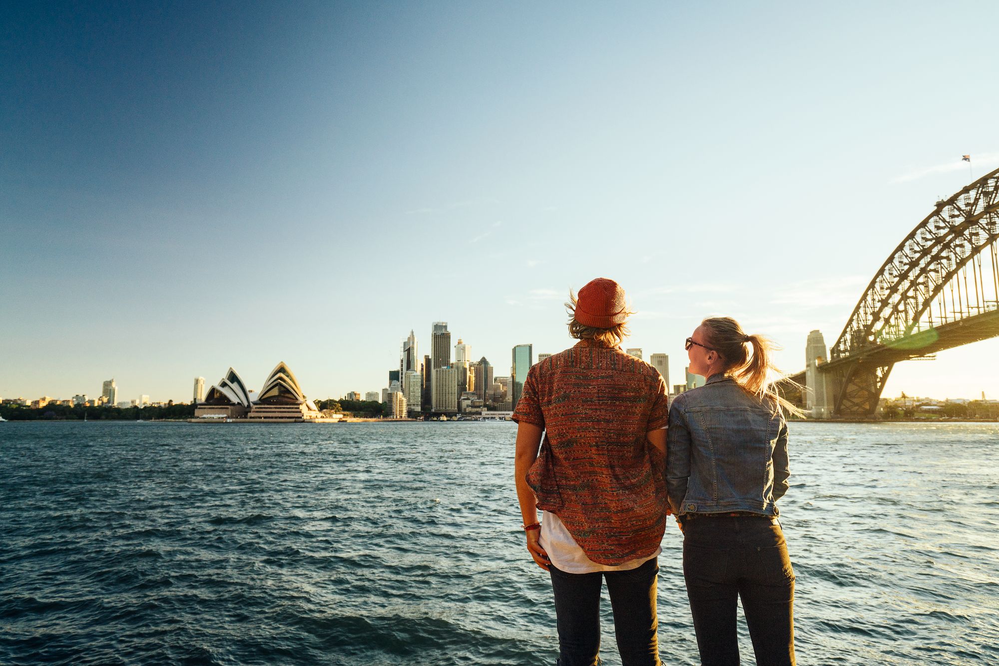 Paar in Sydney