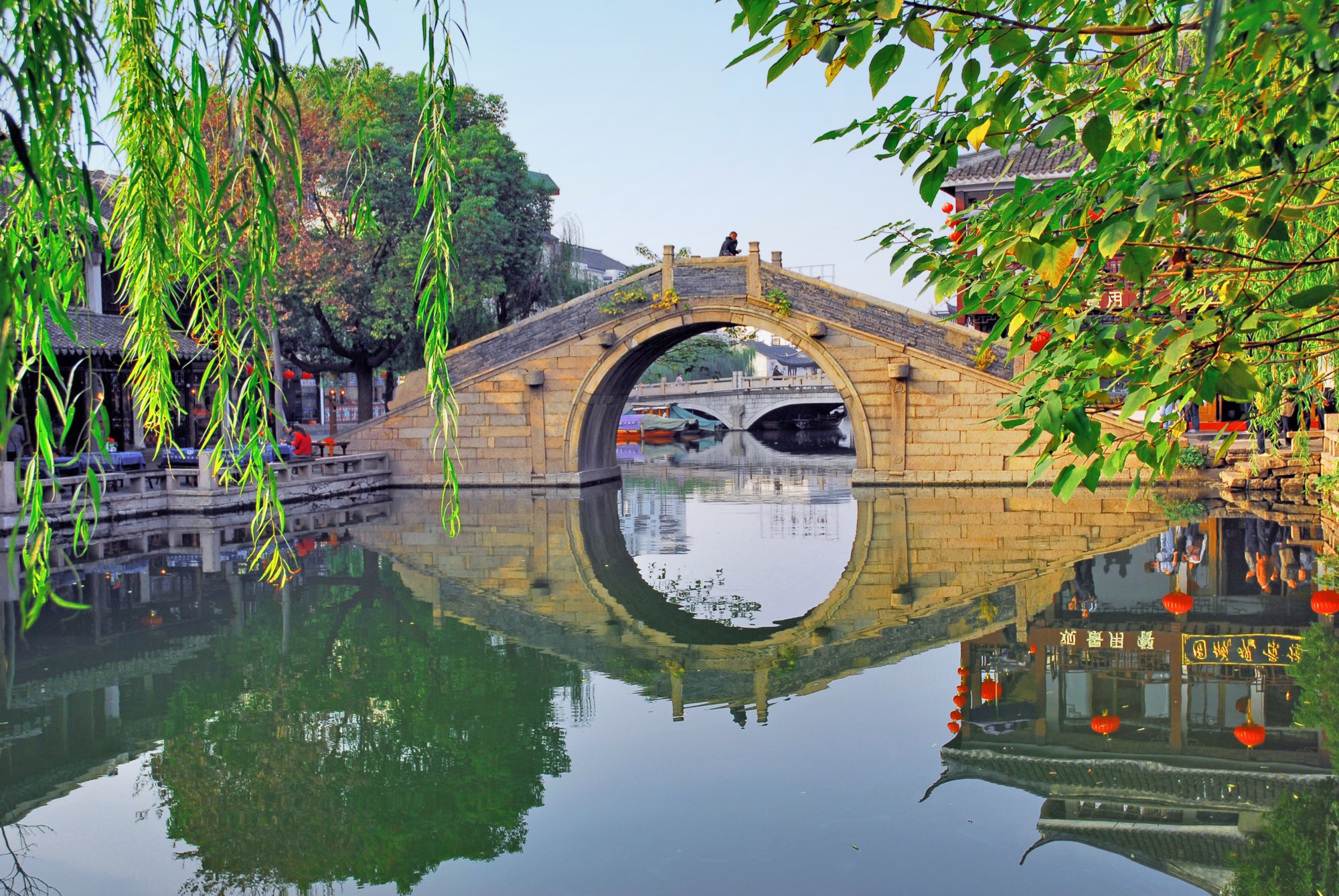 Die Wasserstadt Zhujiajiao