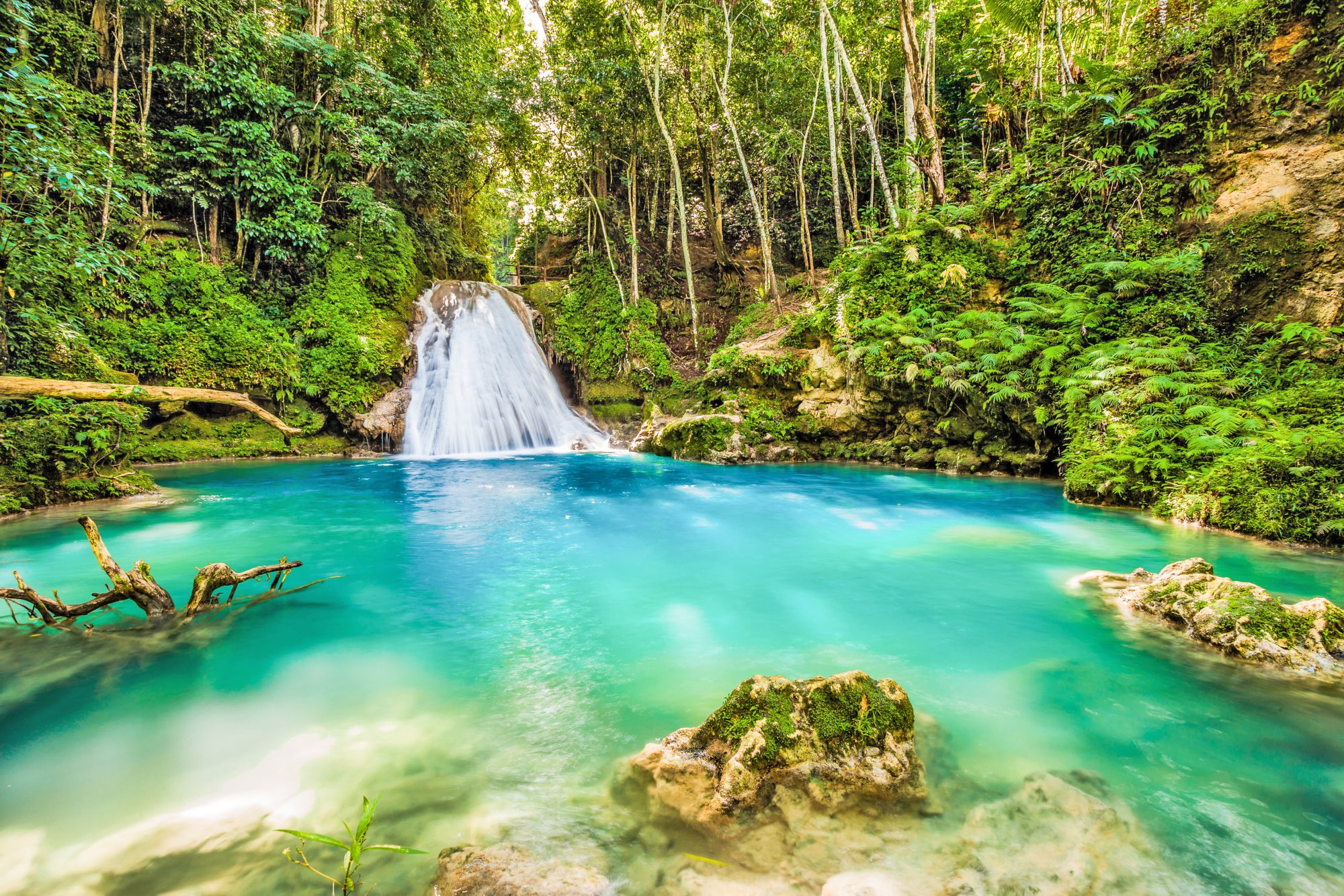 Blue Hole auf jamaika