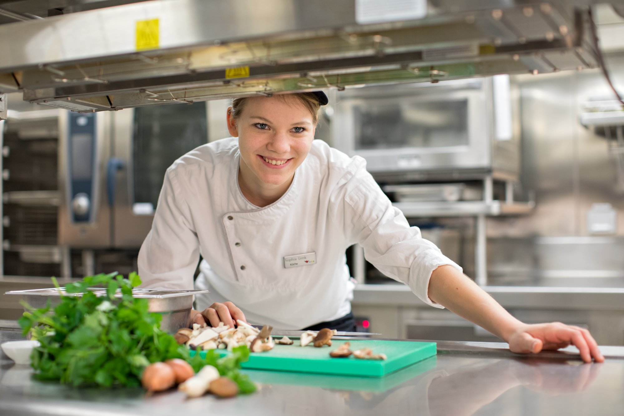 AIDA Diätkoch in der Galley