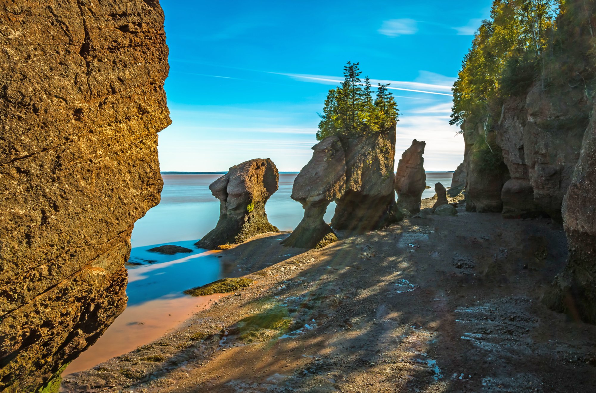 Die Bay of Fundy