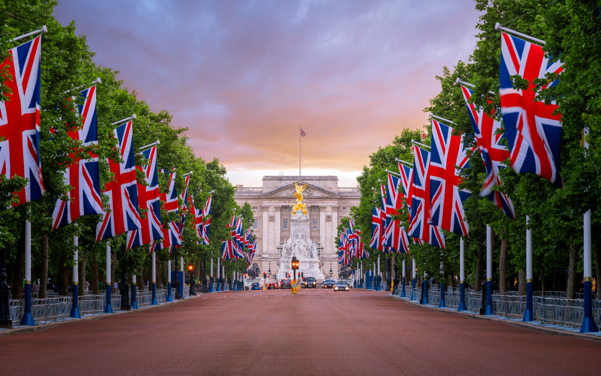 Buckingham Palace in London