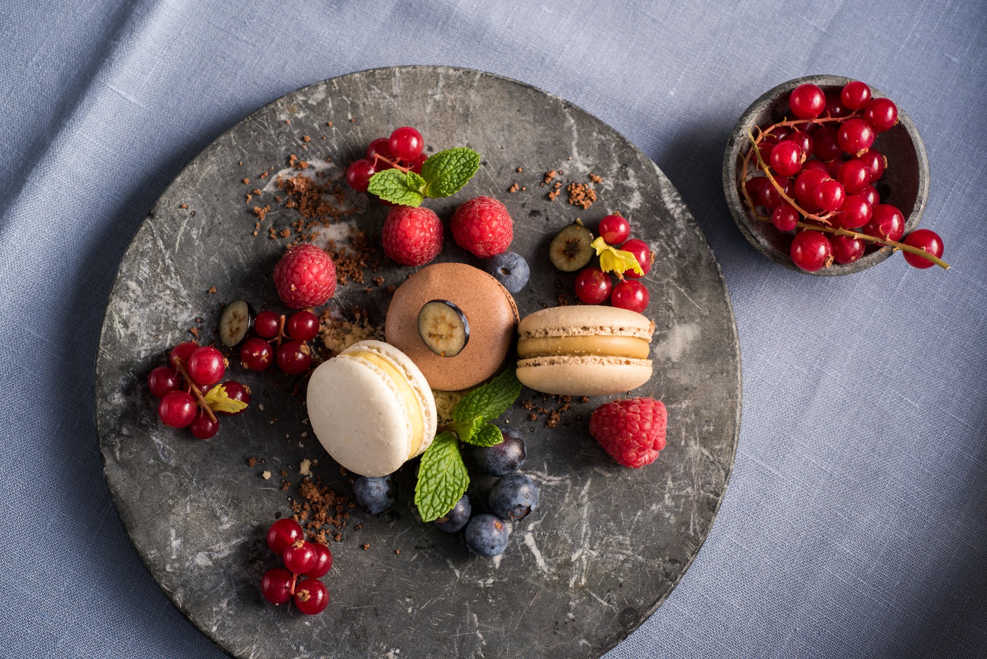 Macarons im French Kiss Bar & Bistro 