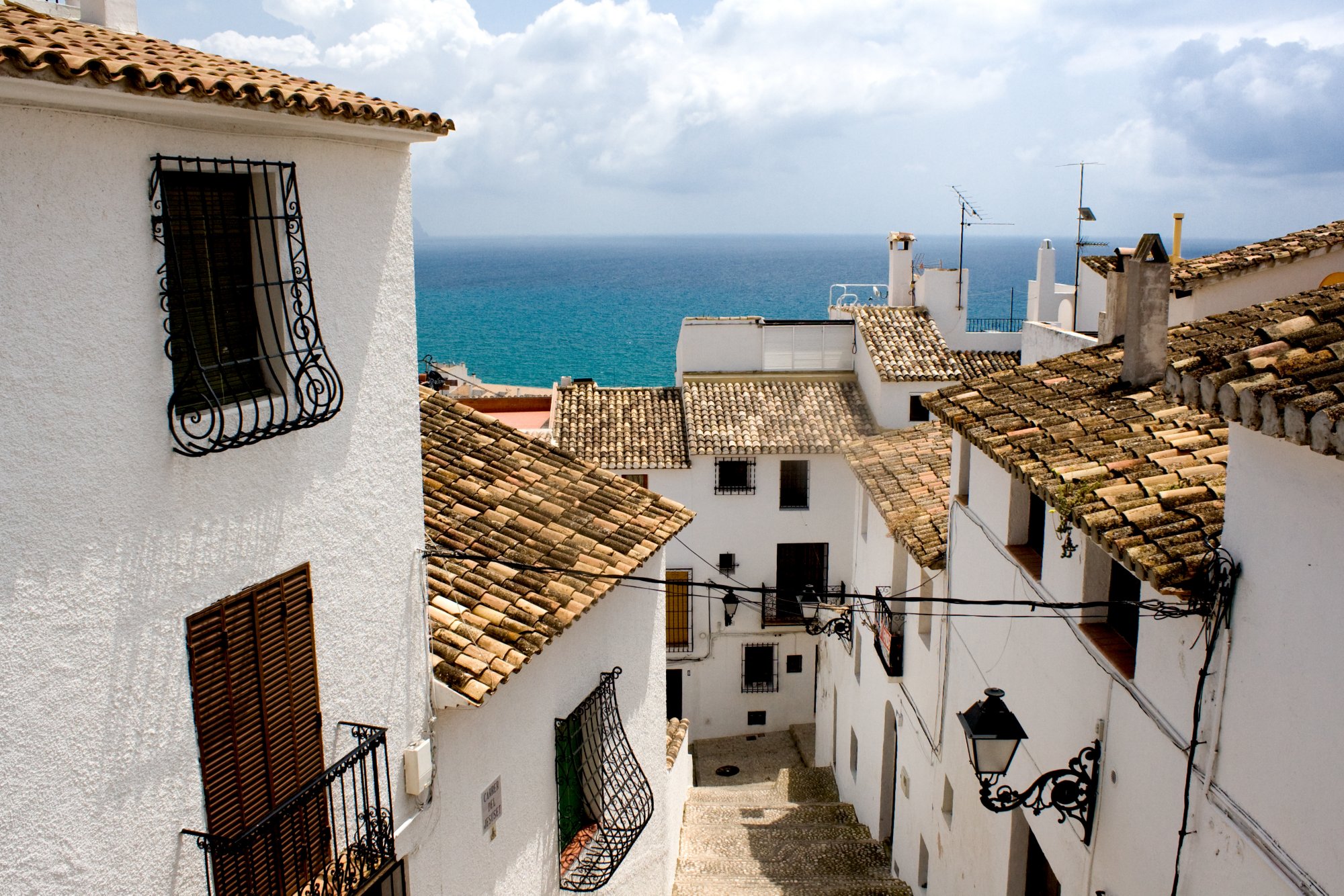Über den Dächern von Altea