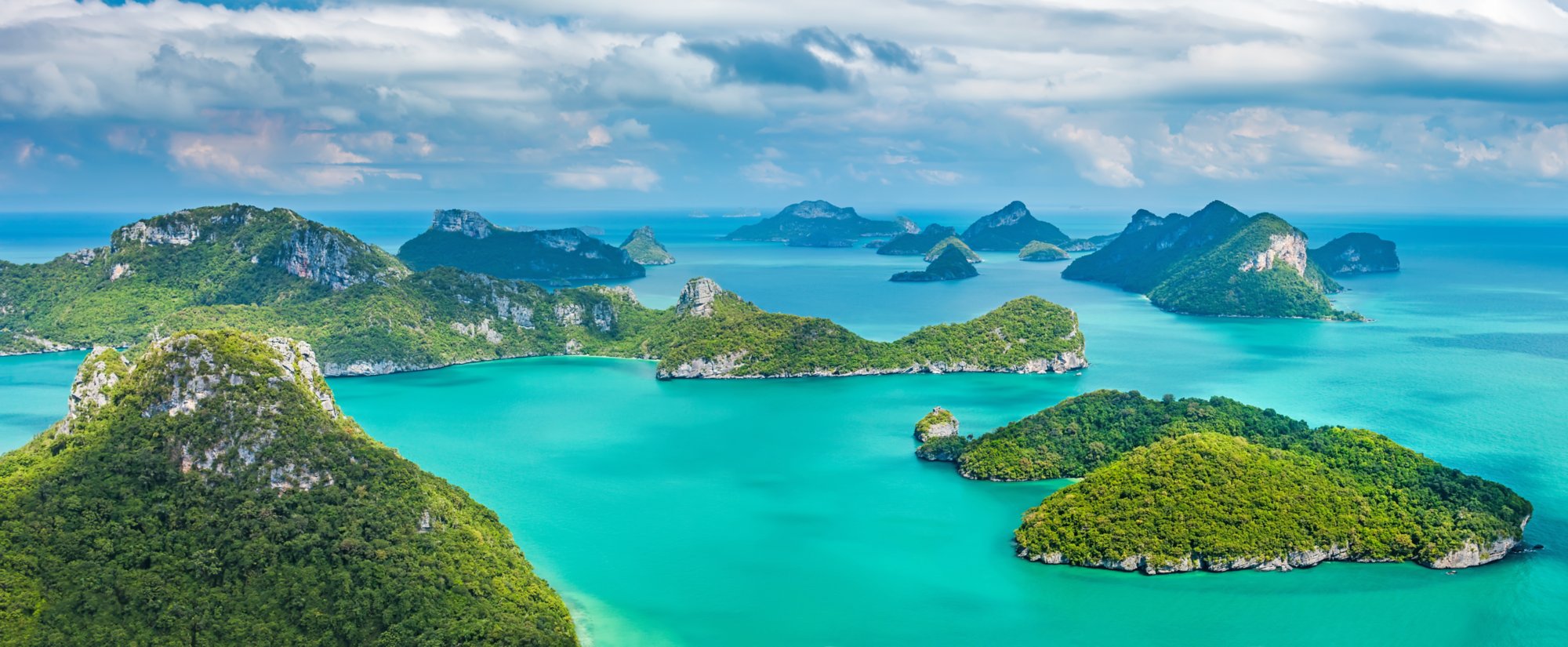 Insellandschaft in Thailand