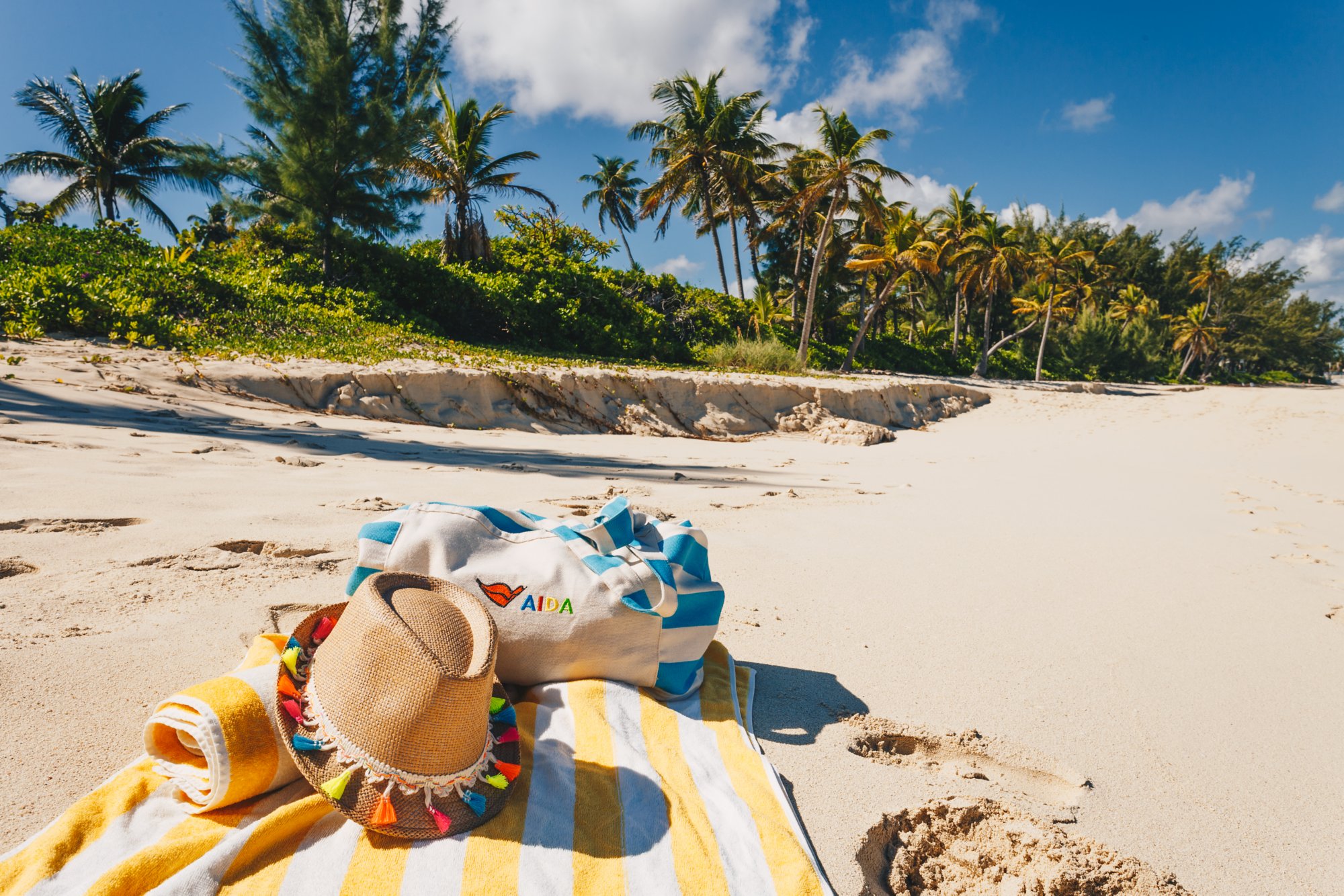 Beim Kofferpacken nicht vergessen: Strandutensilien