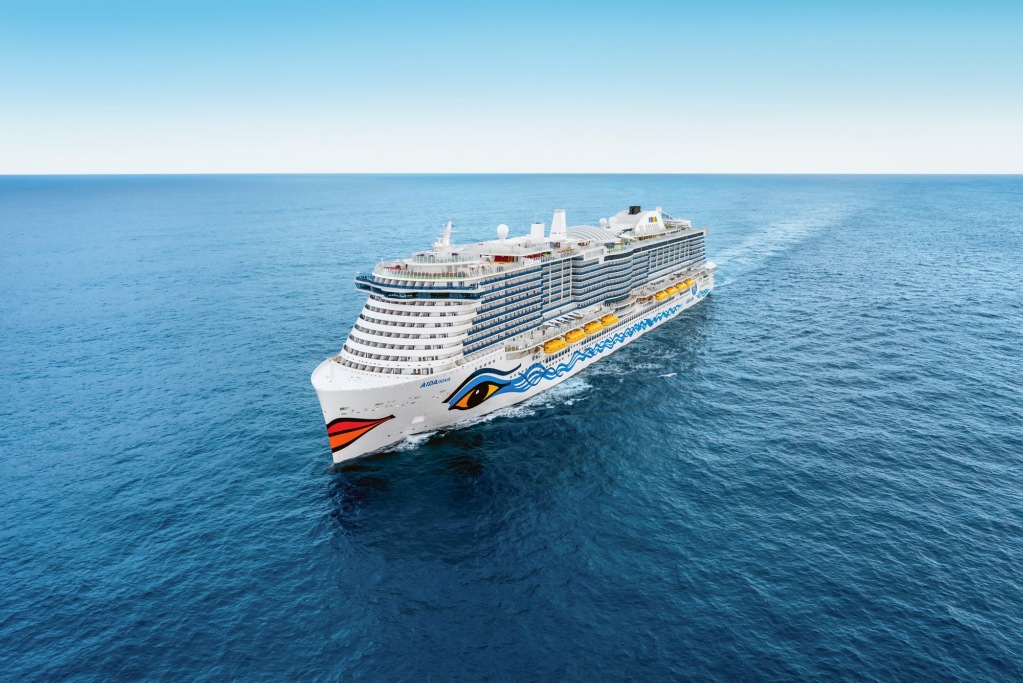 AIDAnova at sea