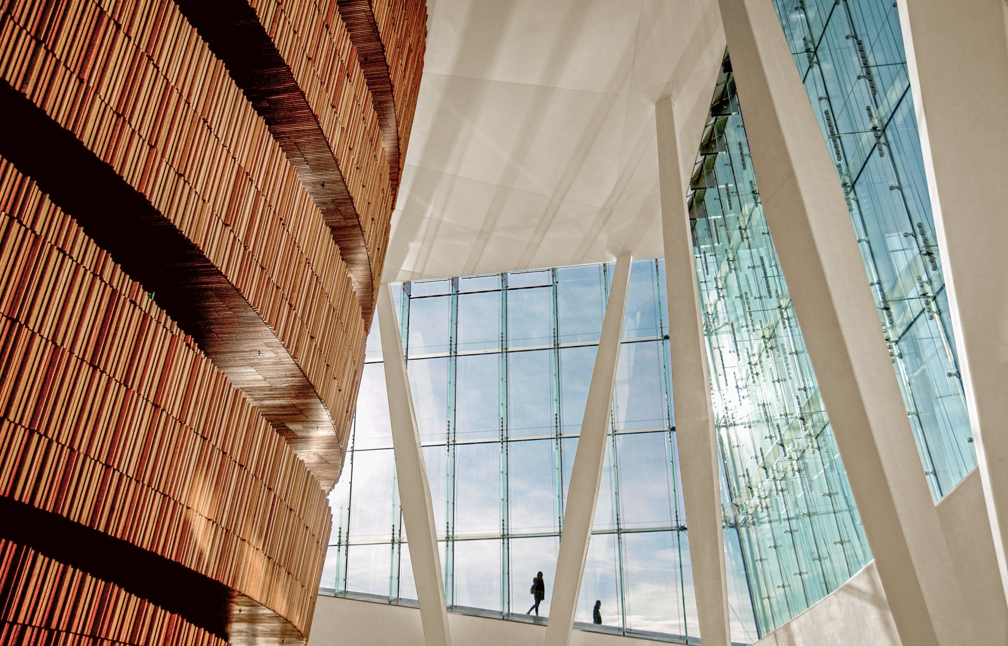 Die Oper in Oslo von innen