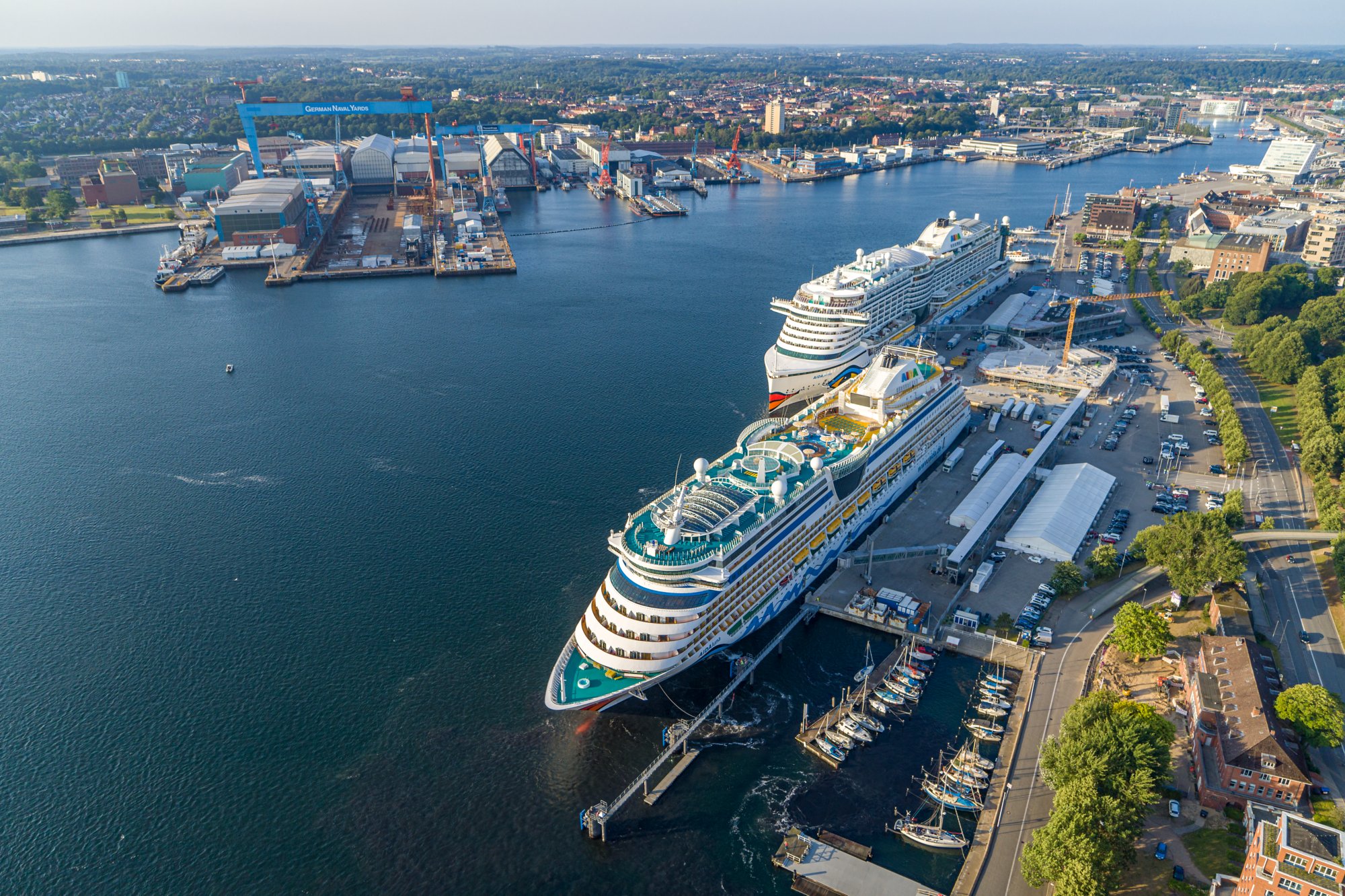 Landstrom für Kiel und Rostock