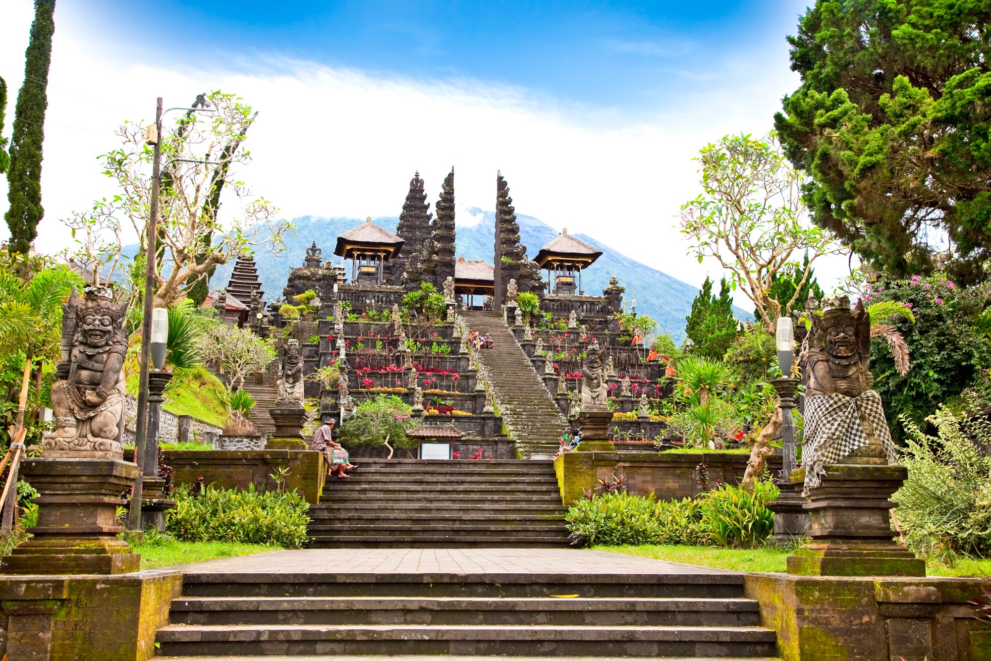 Agung Besakih complex temple on Bali, Indonesia 