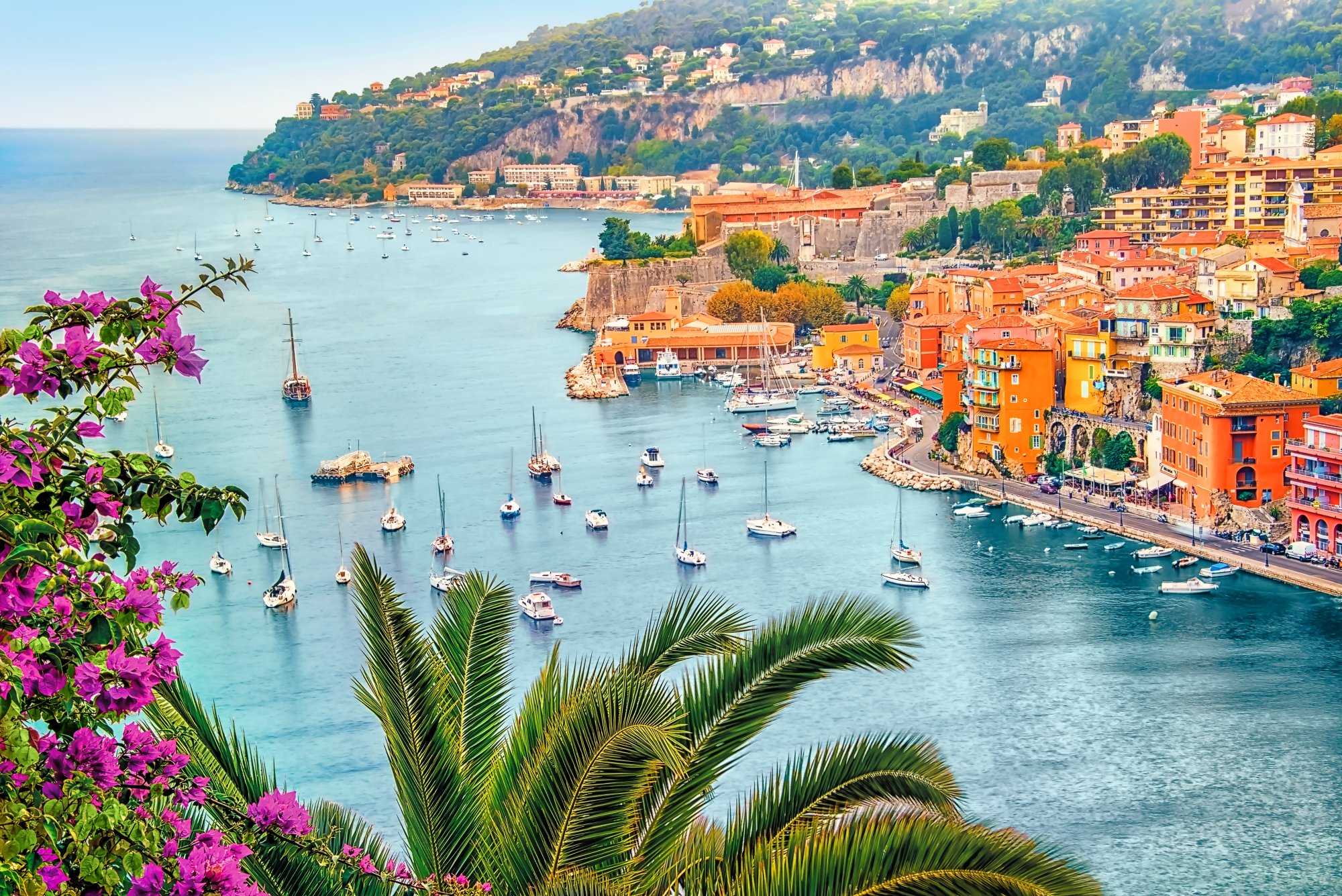 French Riviera village Villefranche-Sur-Mer