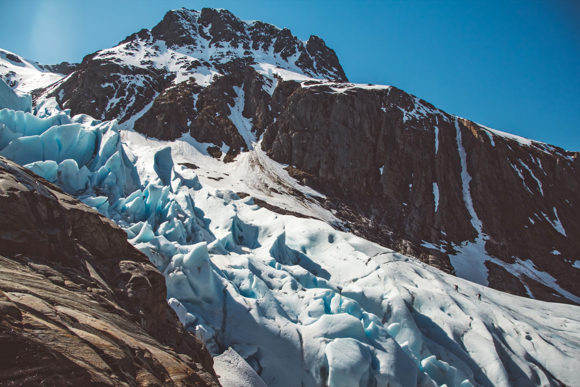 Der Svartisen Gletscher