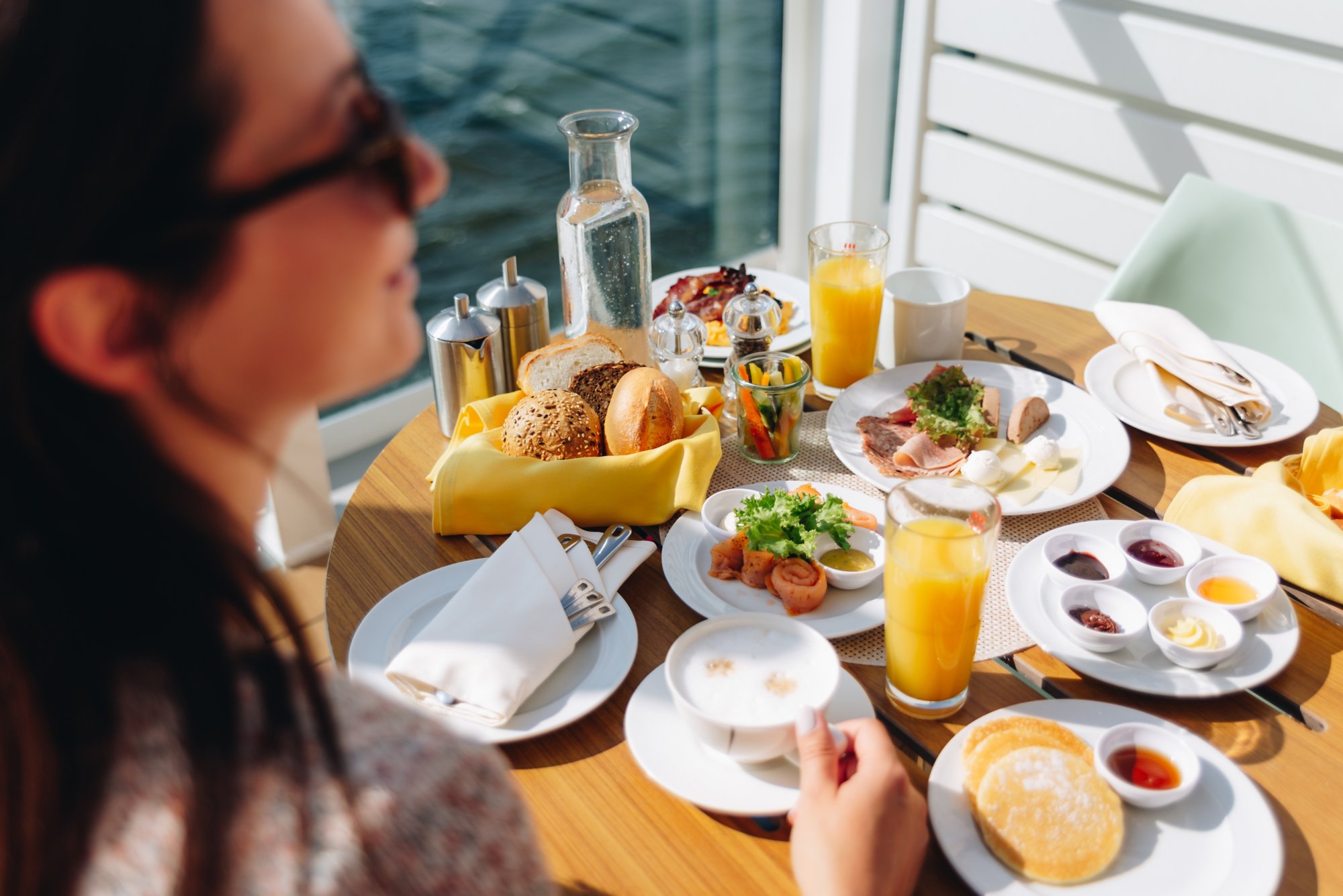 Frühstück an Bord von AIDA