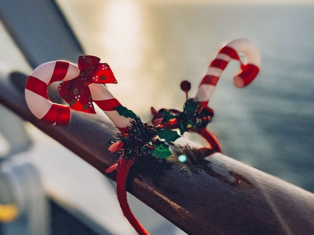 Deko, Reling, Weihnachten