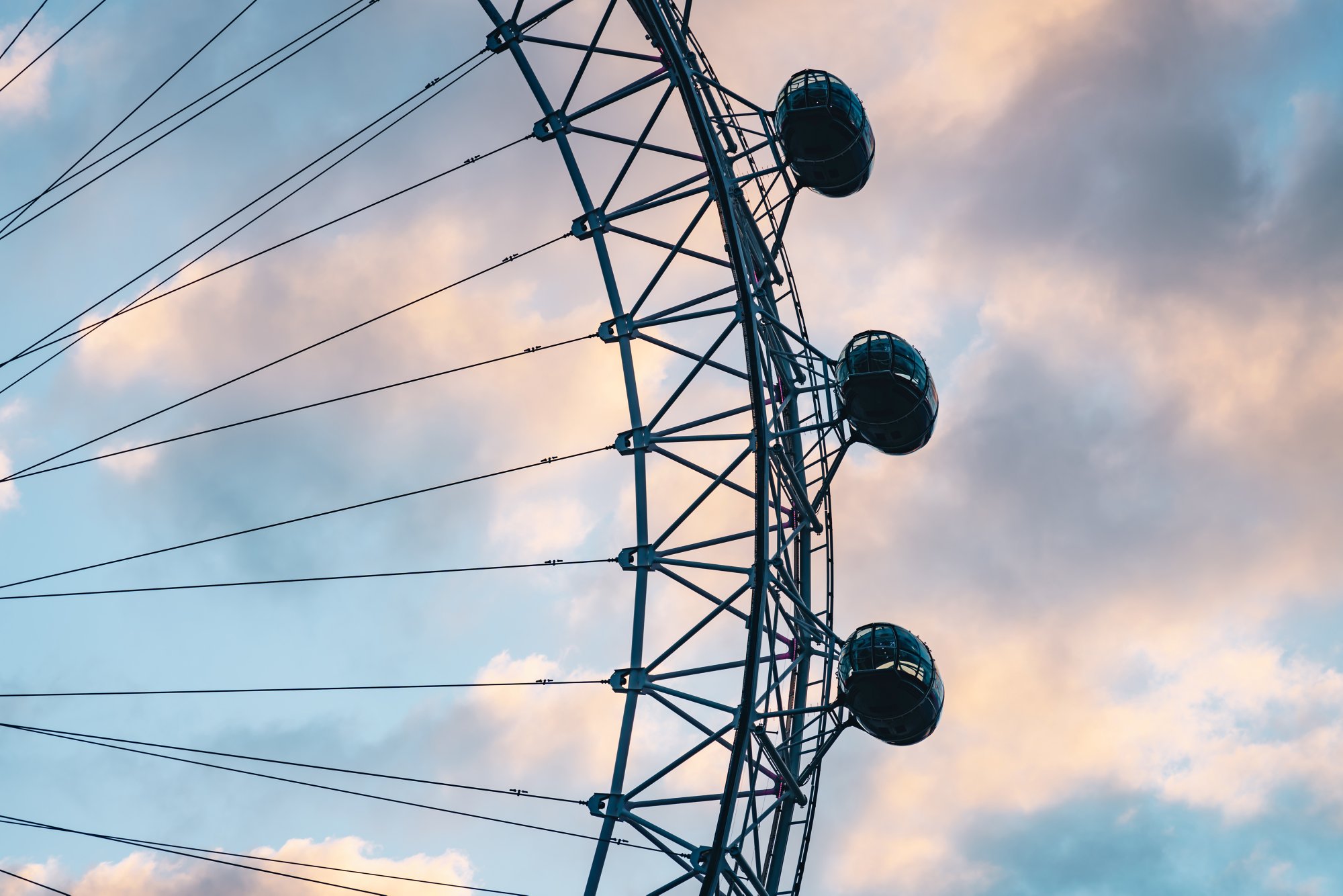 Imposantes Riesenrad