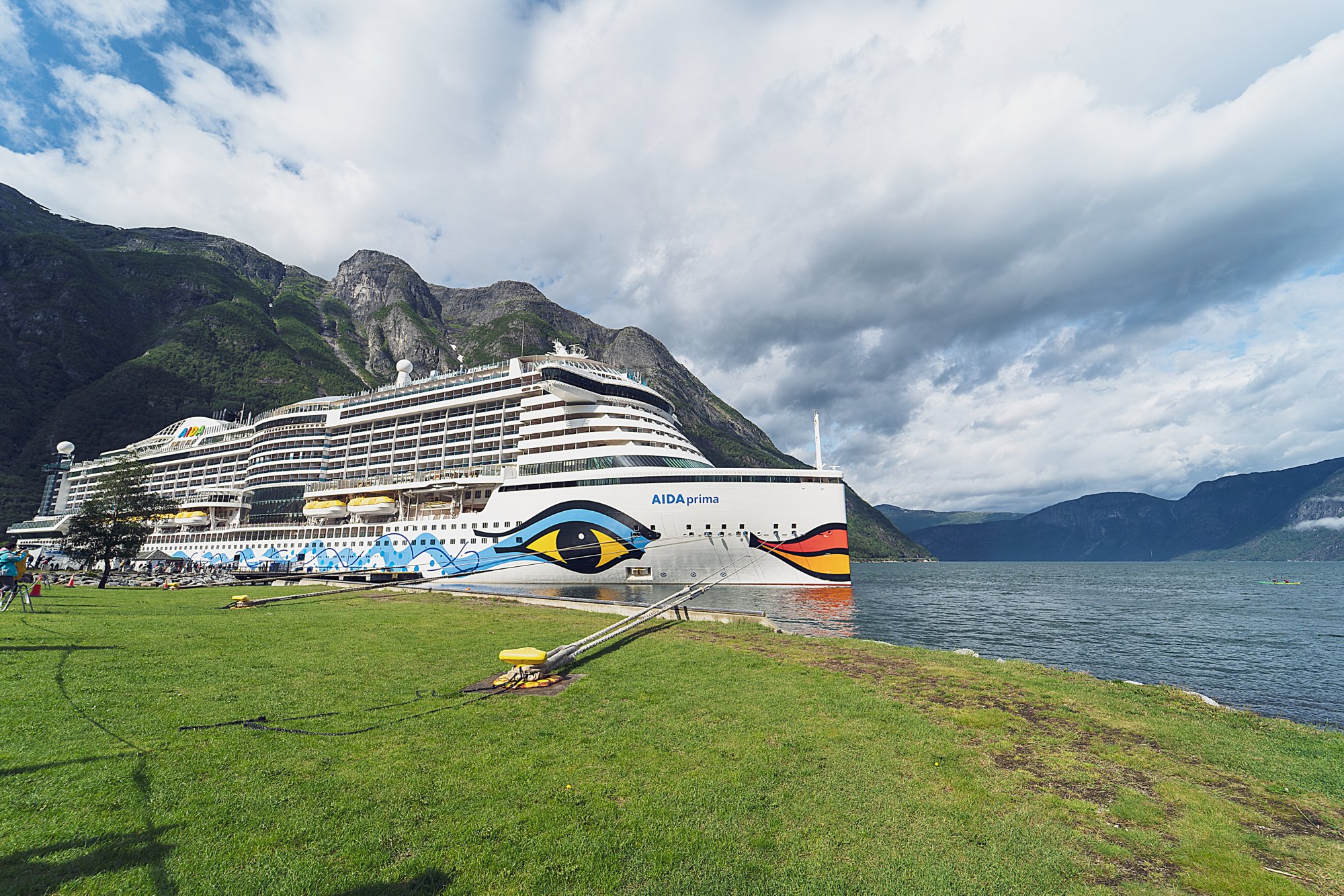 Reieregionen pro Schiff