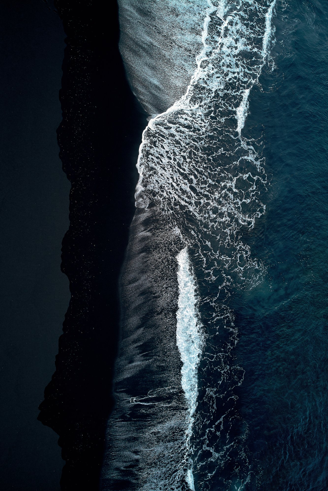 Lavastrand auf Lanzarote