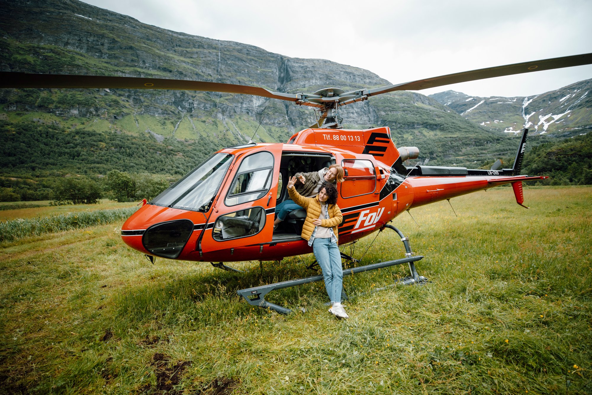 Helikopterflug