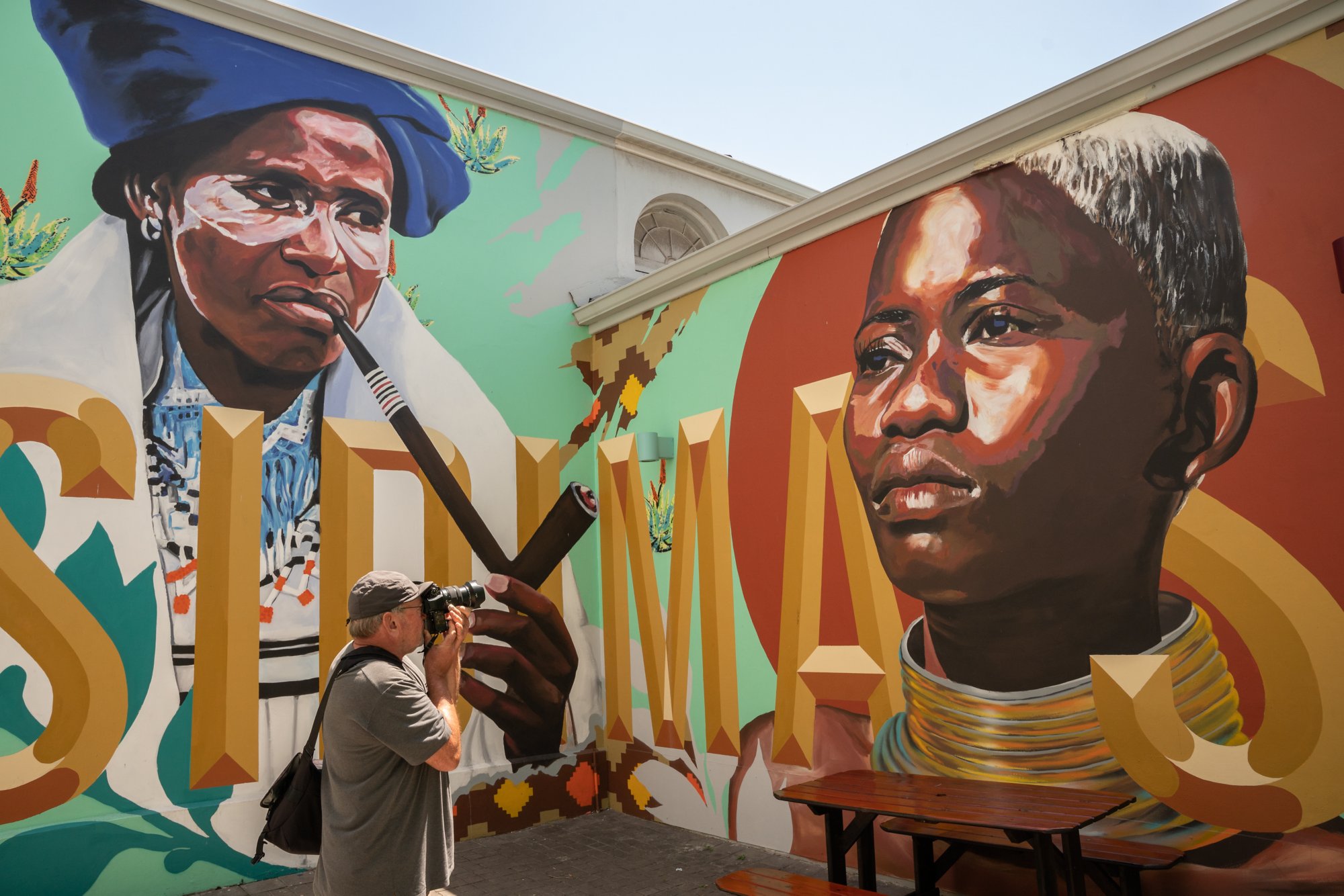 Afrikanische Streetart
