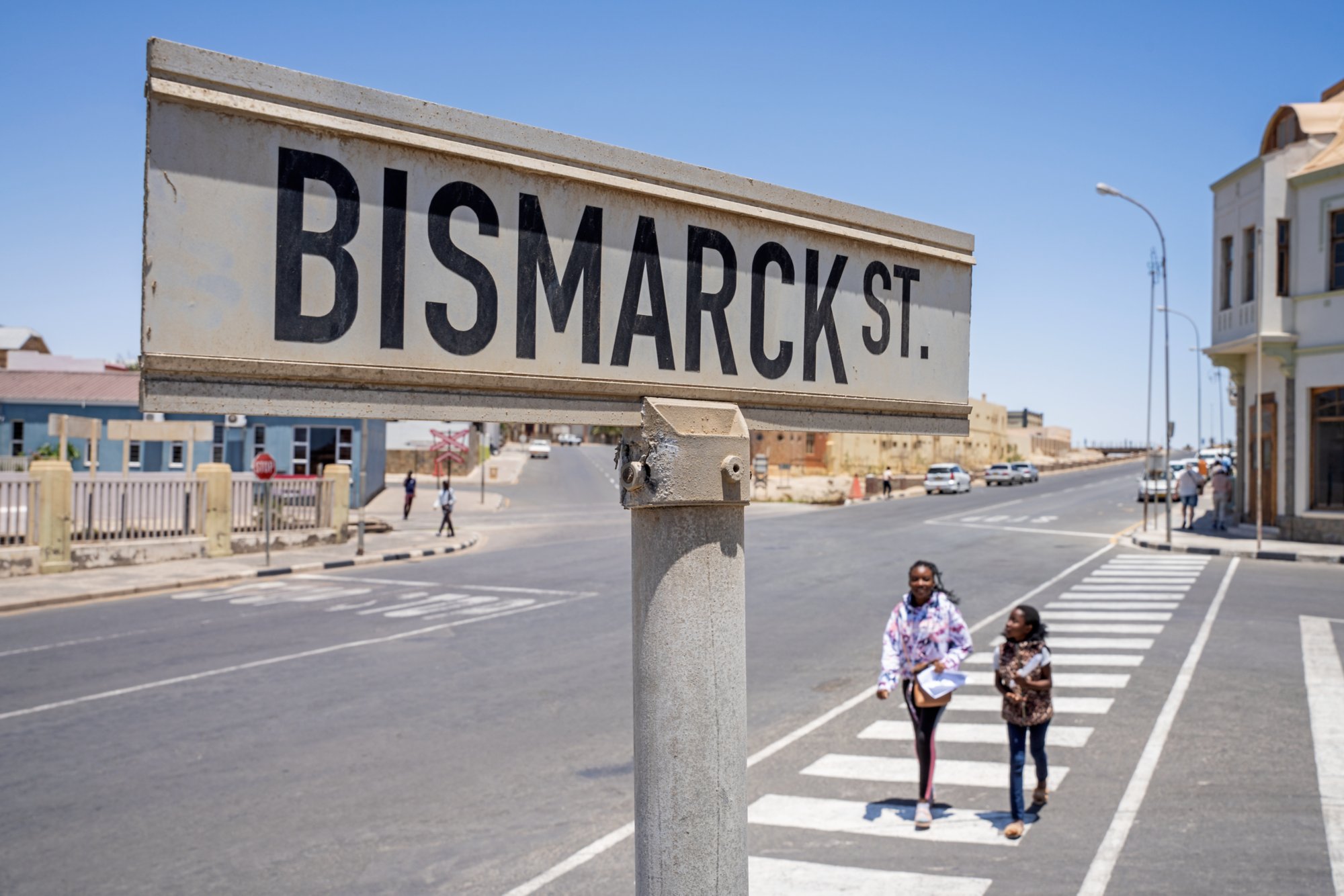 Bismarck Street in Namibia