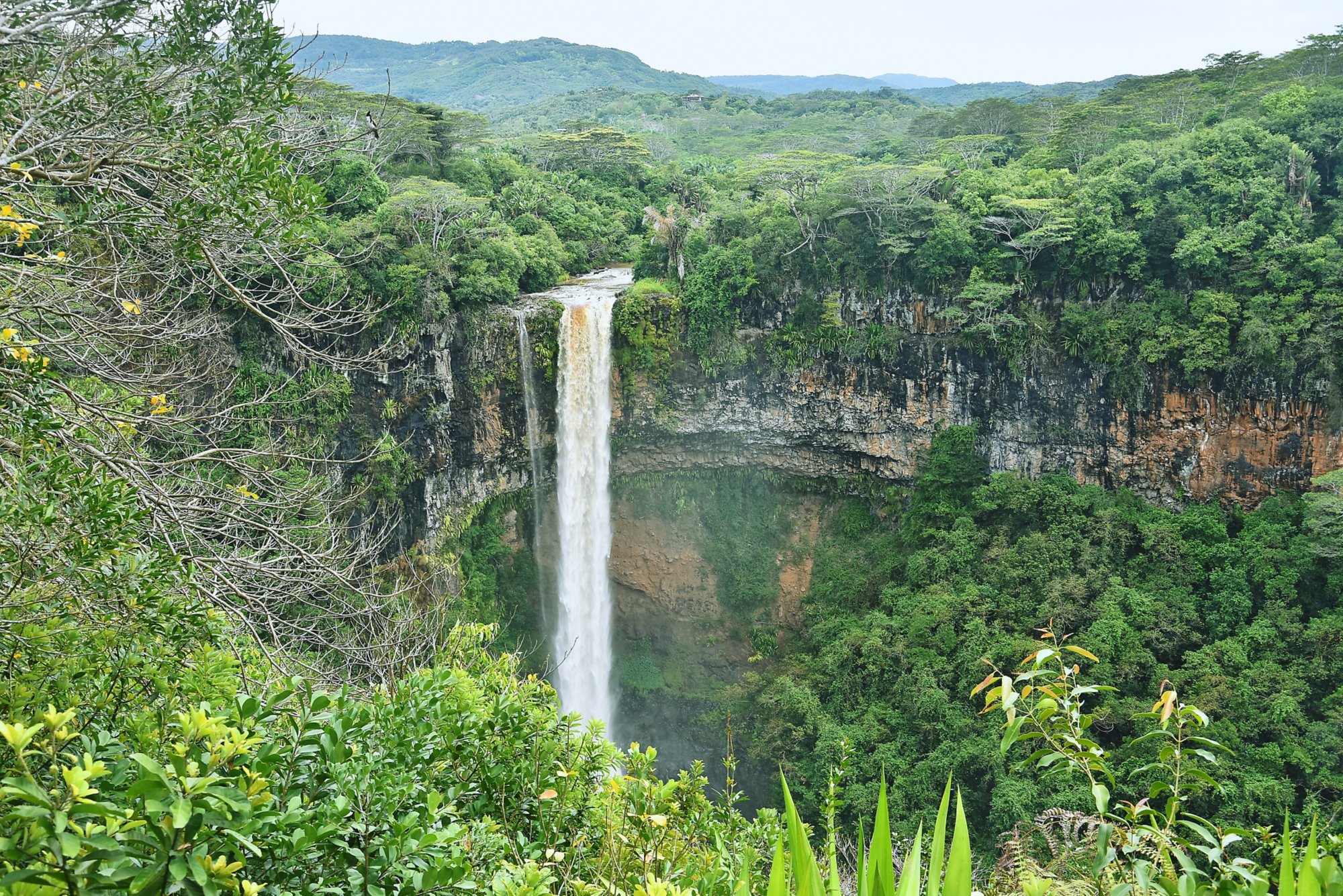 Wasserfall auf Mauritius