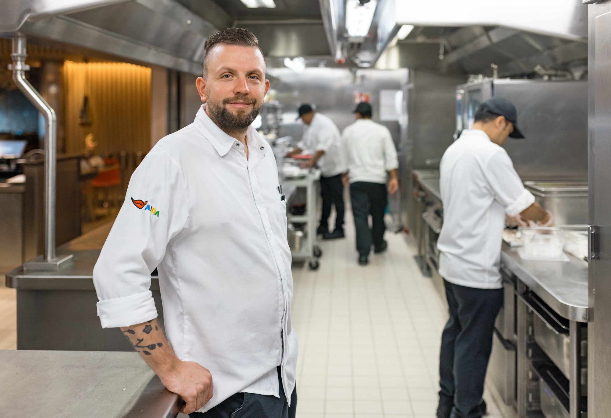 Sous Chef in the Galley
