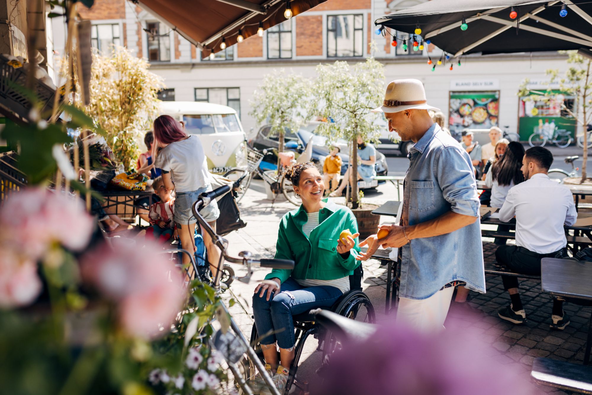 Kiosk, Kihoskh, Sønder Boulevard 53, Stadtteil Vesterbro, Ausflug Kopenhagen, Reisen mit körperlichen Einschränkungen, barrierefrei, AIDAnova, 3.-10.06.2023, Kreuzfahrt, Kreuzschiff, Kopenhagen, Dänemark
