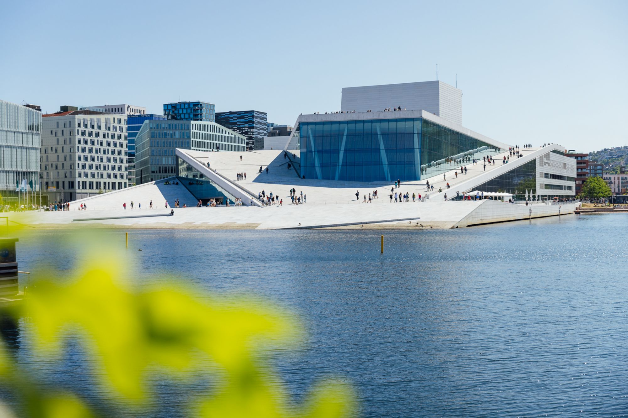 Ausflug Oslo, Oper, Opernhaus, Reisen mit körperlichen Einschränkungen, barrierefrei, AIDAnova, 3.-10.06.2023, Kreuzfahrt, Kreuzschiff, Oslo, Norwegen