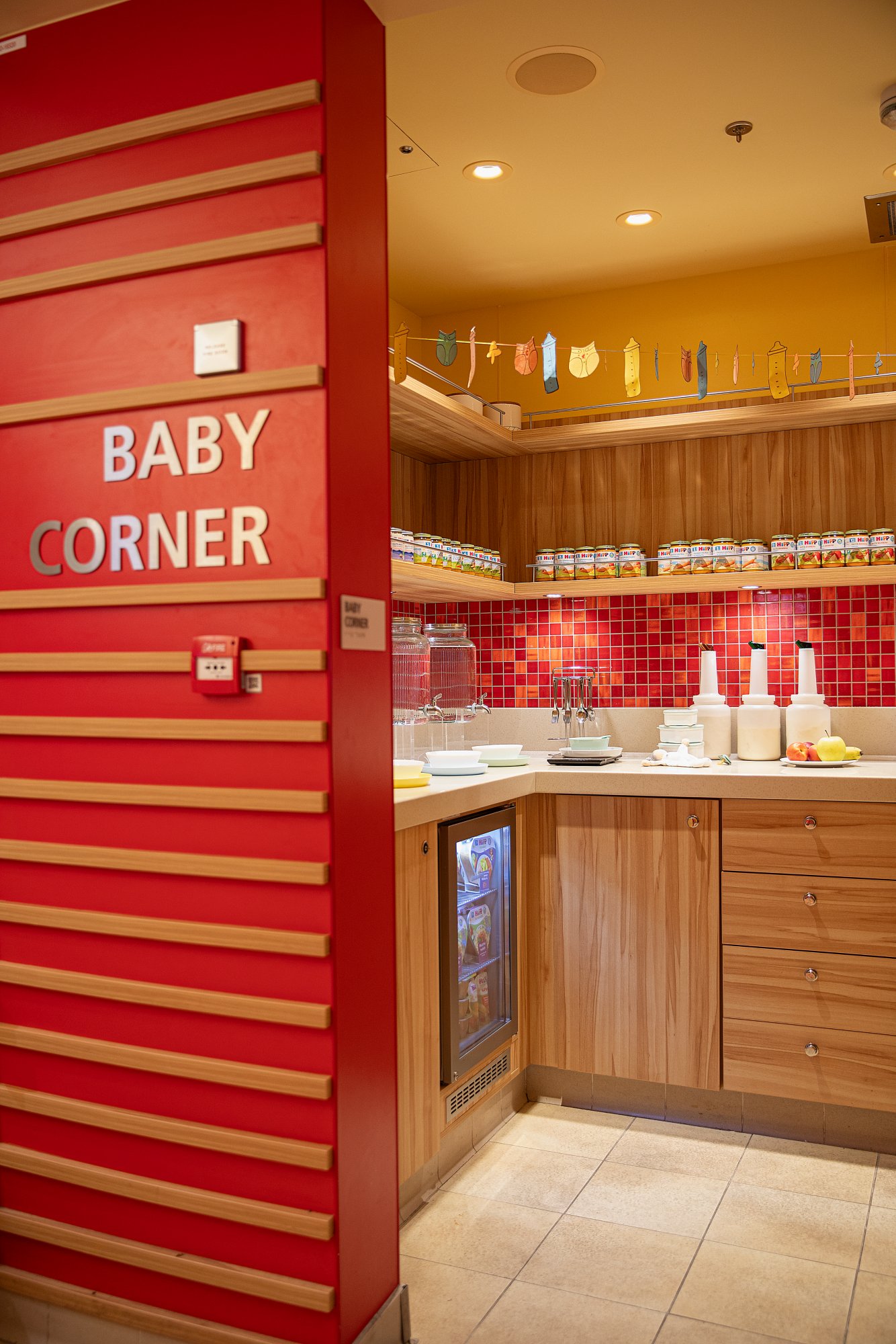 Baby Corner im Fuego Restaurant