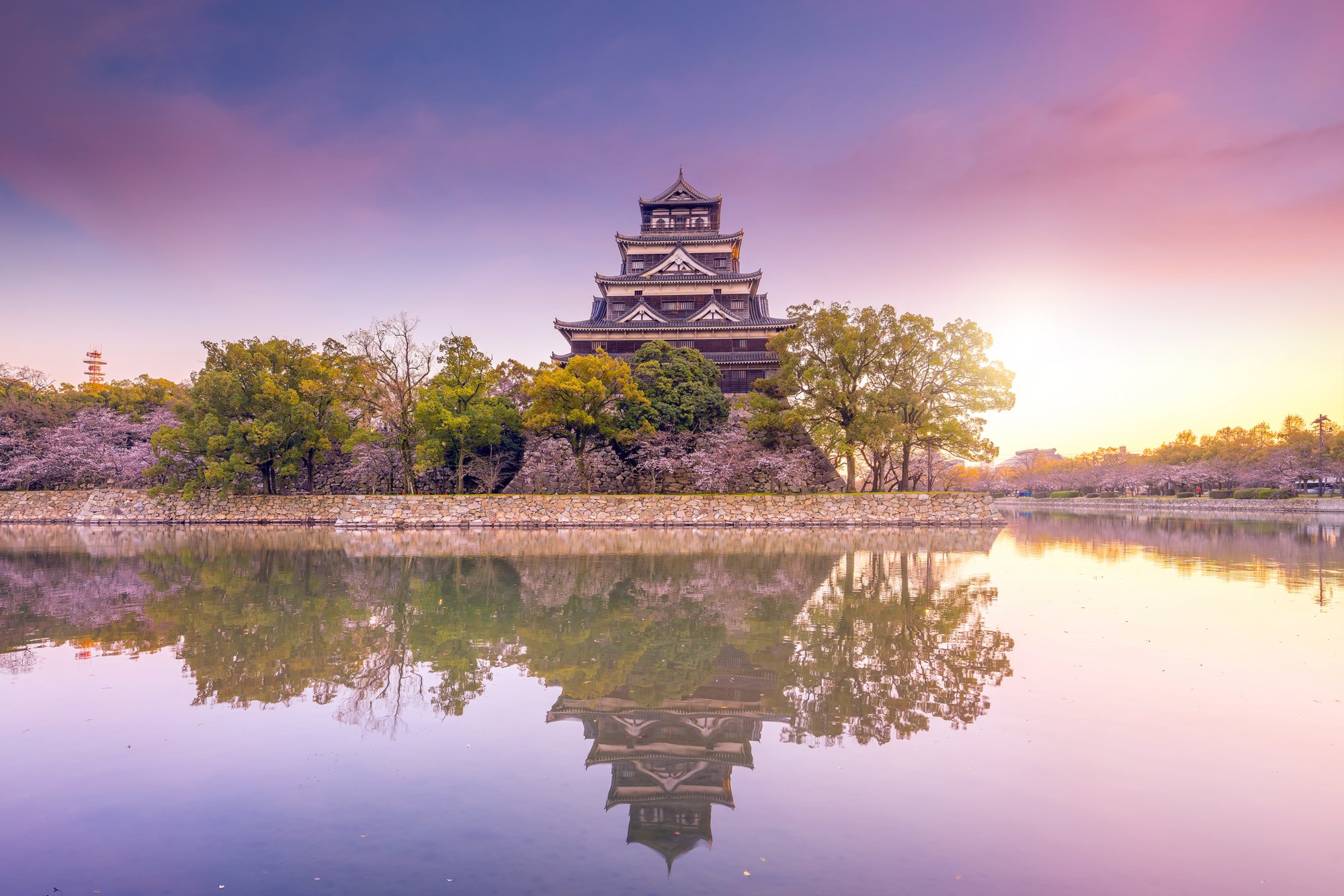 Besuch der Hiroshima Burg