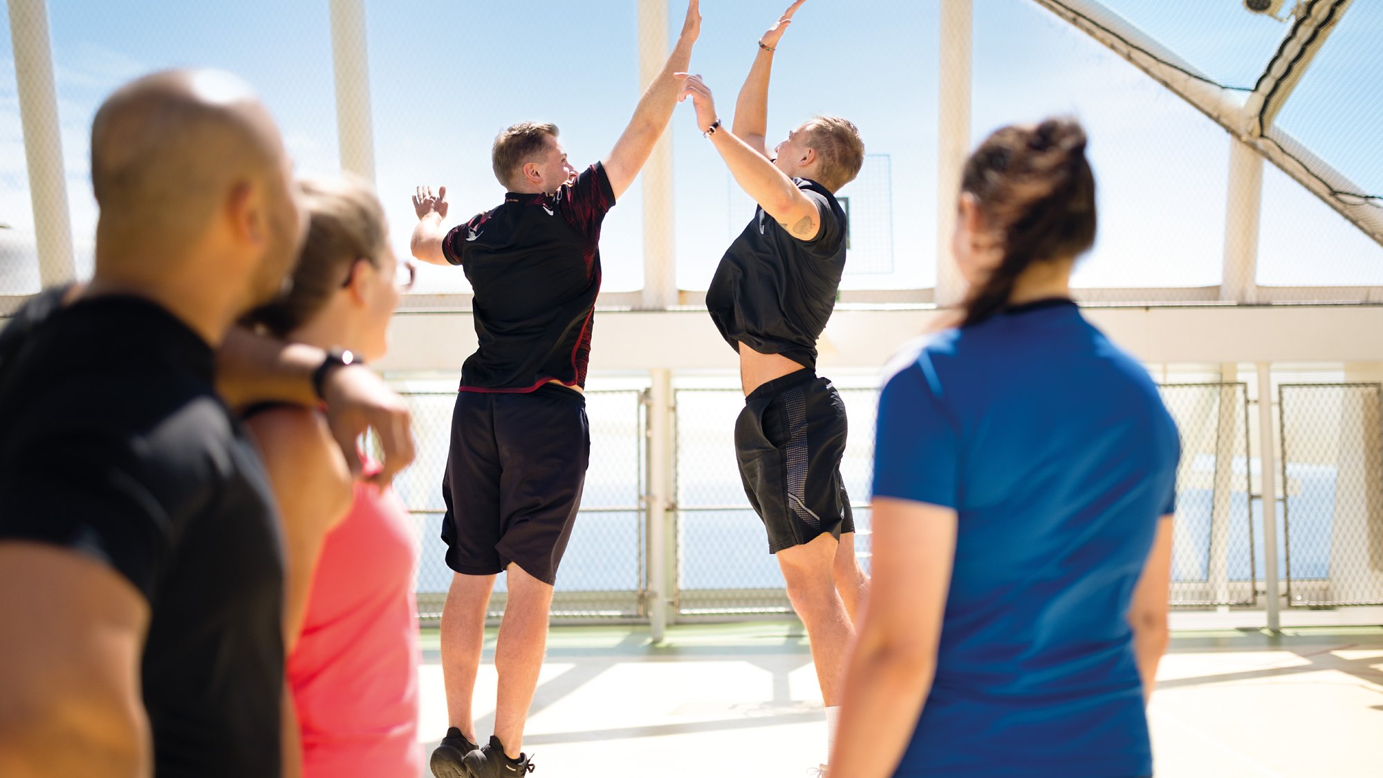 AIDA Fitnesstrainer in der Freizeit