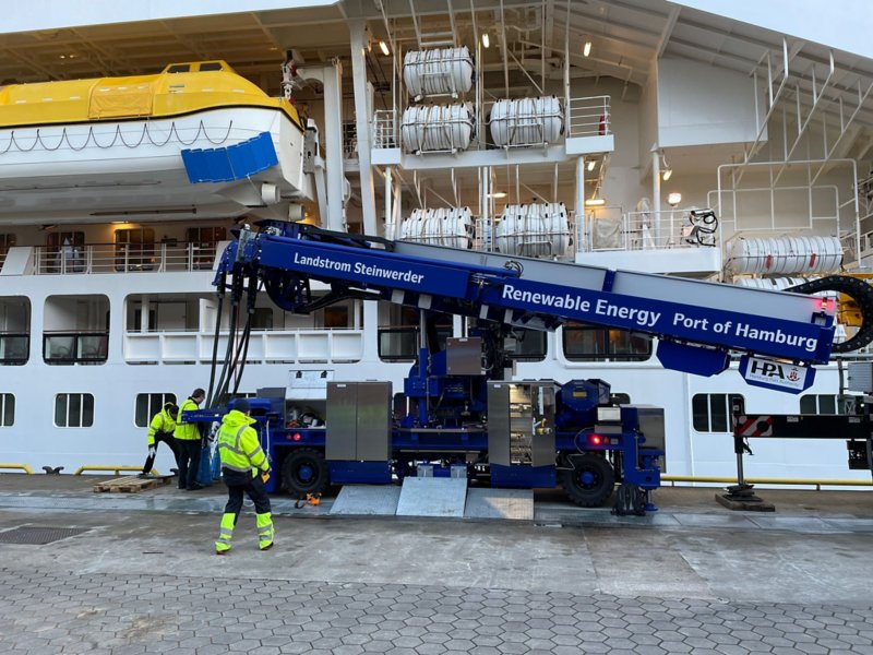 AIDA Cruises erzielt weitere Fortschritte bei der Nutzung von Landstrom und Biokraftstoffen