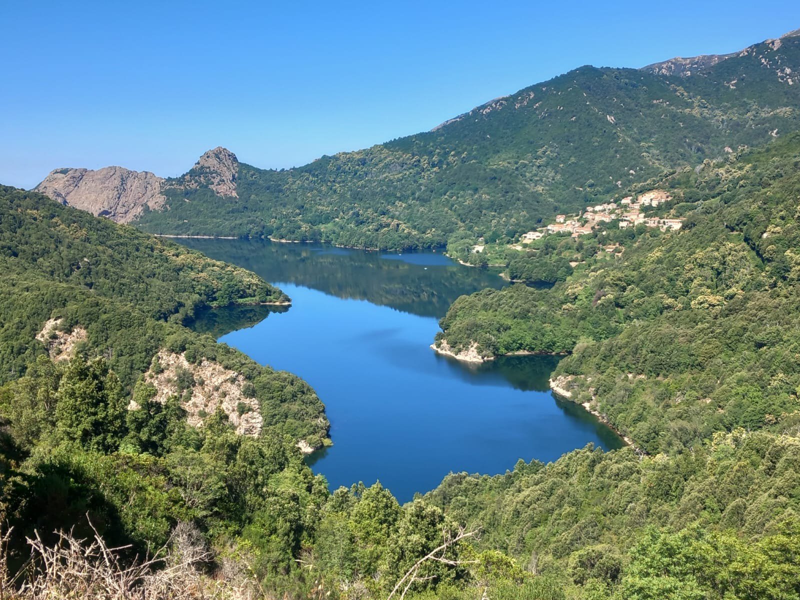 Korsikas Panorama und Prunelli-Schlucht