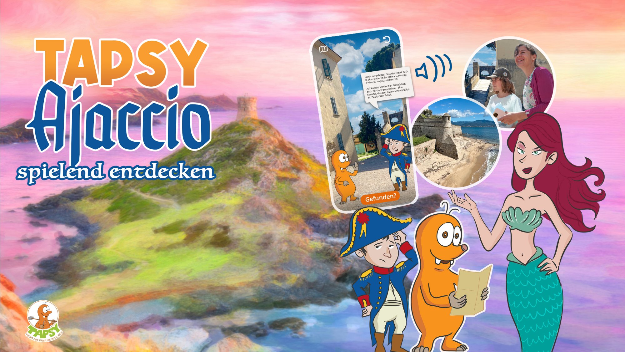Tapsy Tour: Ajaccio Abenteuer - Die Suche nach Napoleons Erinnerung