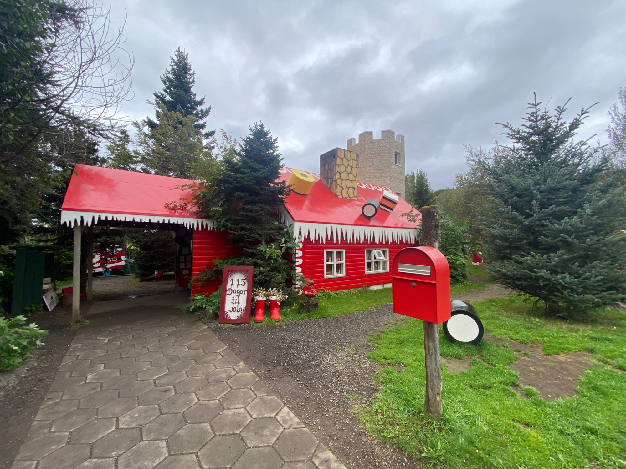 Transfer zum Weihnachtshaus