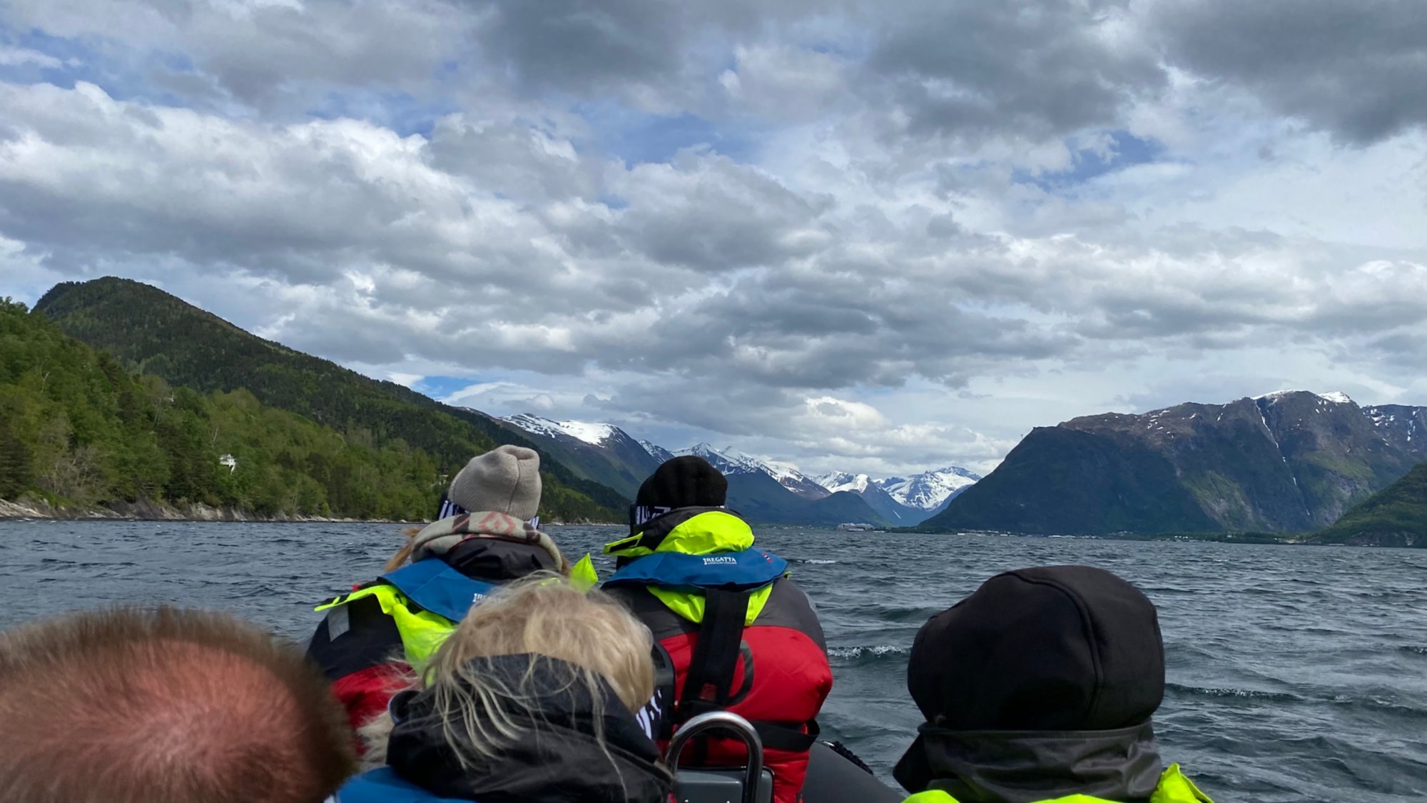 Rasante Schnellbootfahrt auf dem Romsdalsfjord