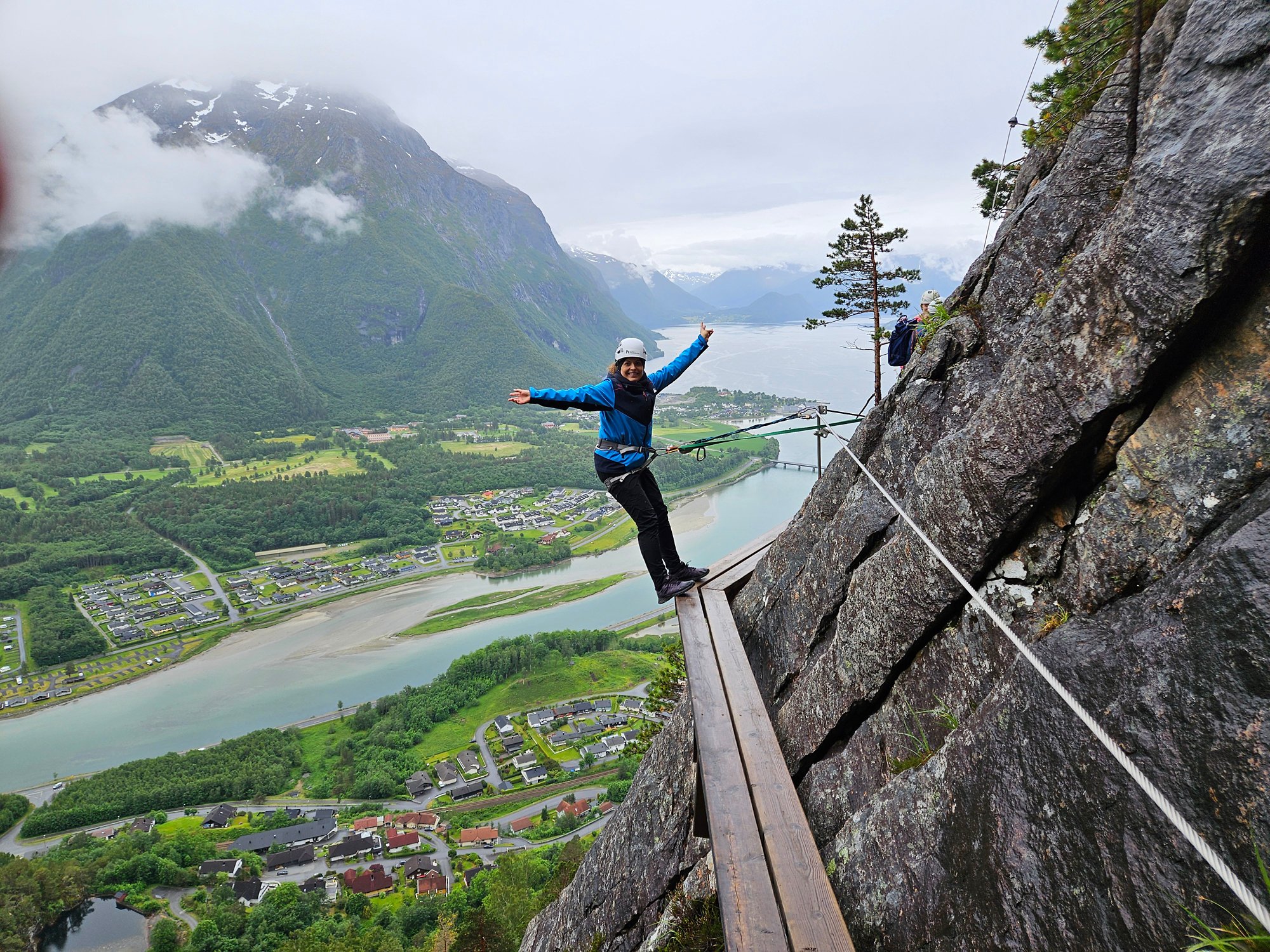 Nervenkitzel pur: Via Ferrata Romstalsstigen 