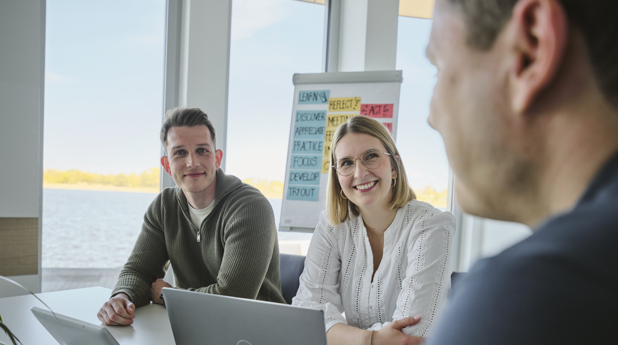 Mitarbeiter im Office