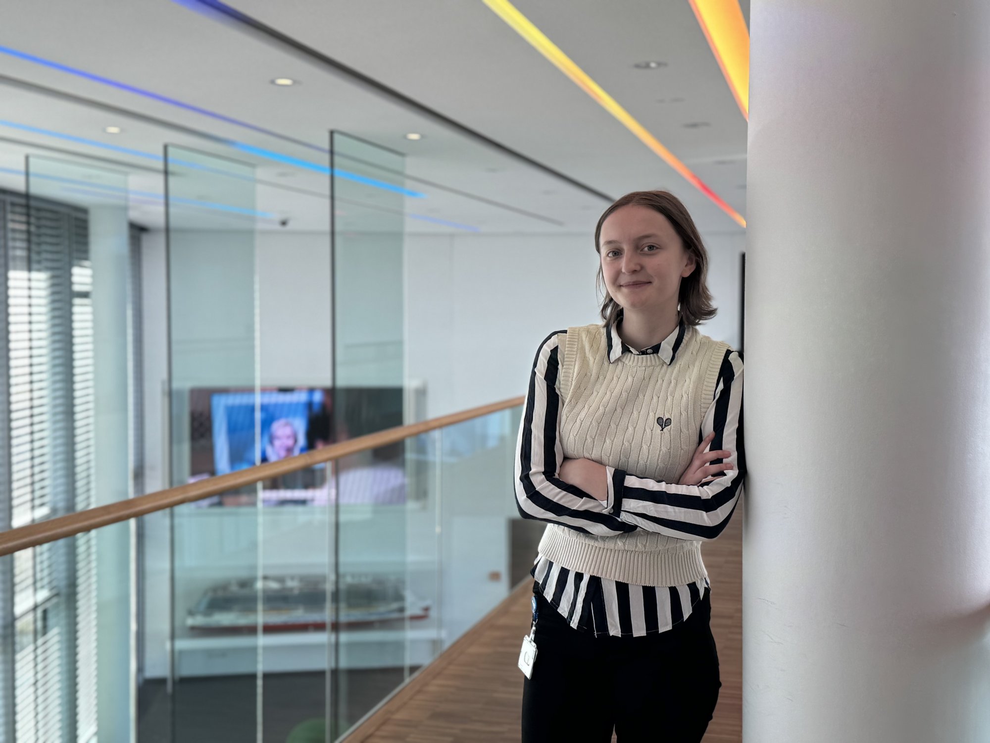Alicia Büromanagement Azubine bei AIDA Cruises