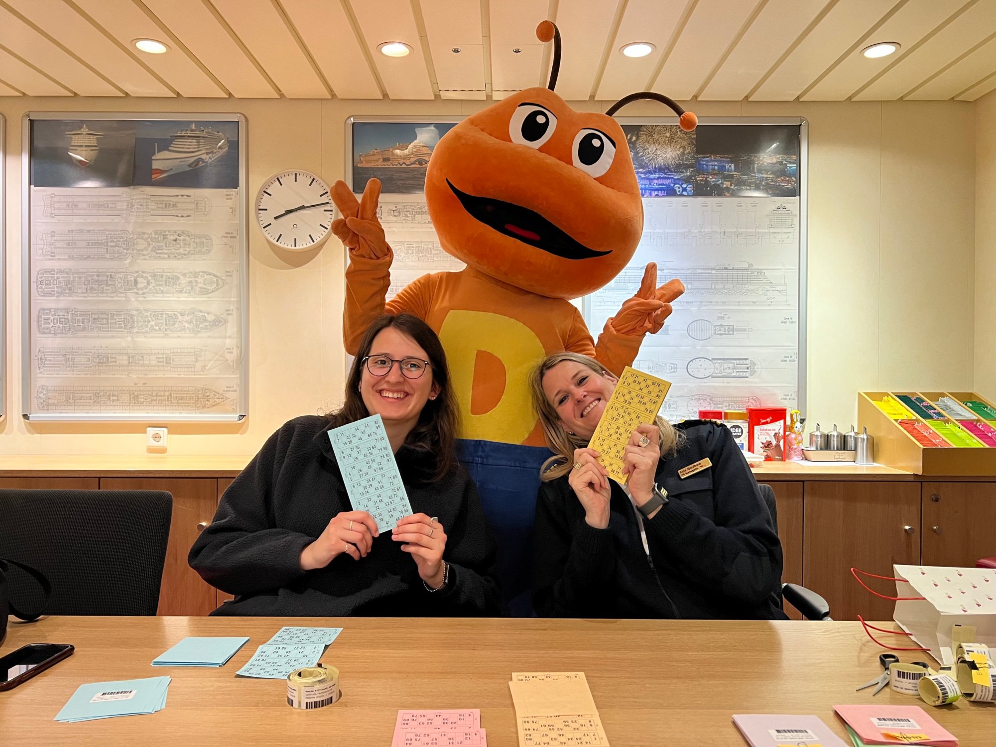Anne Oberdoerster HR Managerin an Bord