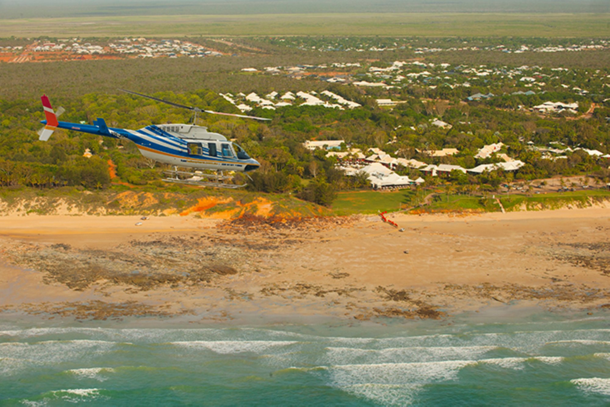 Broome aus der Vogelperspektive