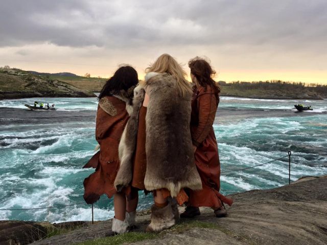 Zeitreise in die Steinzeit am Saltstraumen