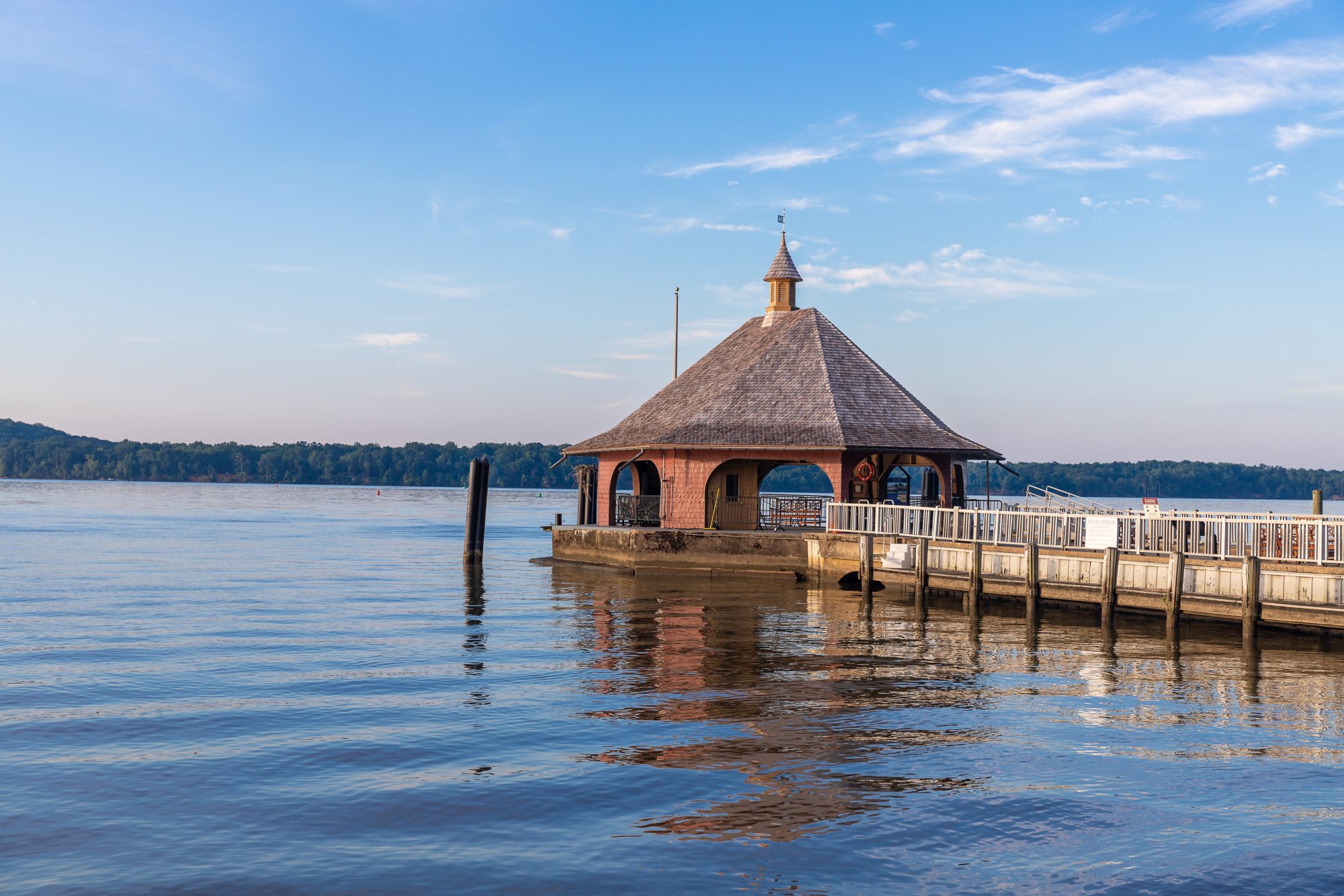 Wharf in the morning