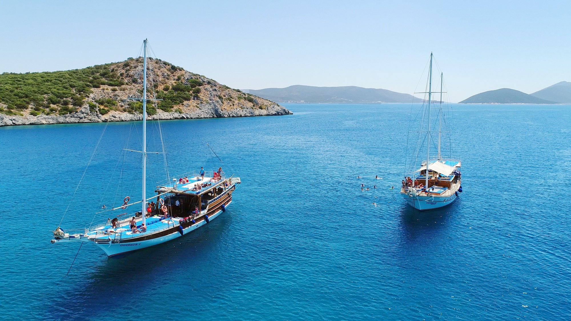 Bodrum vom Wasser aus – Bootstour zu versteckten Buchten