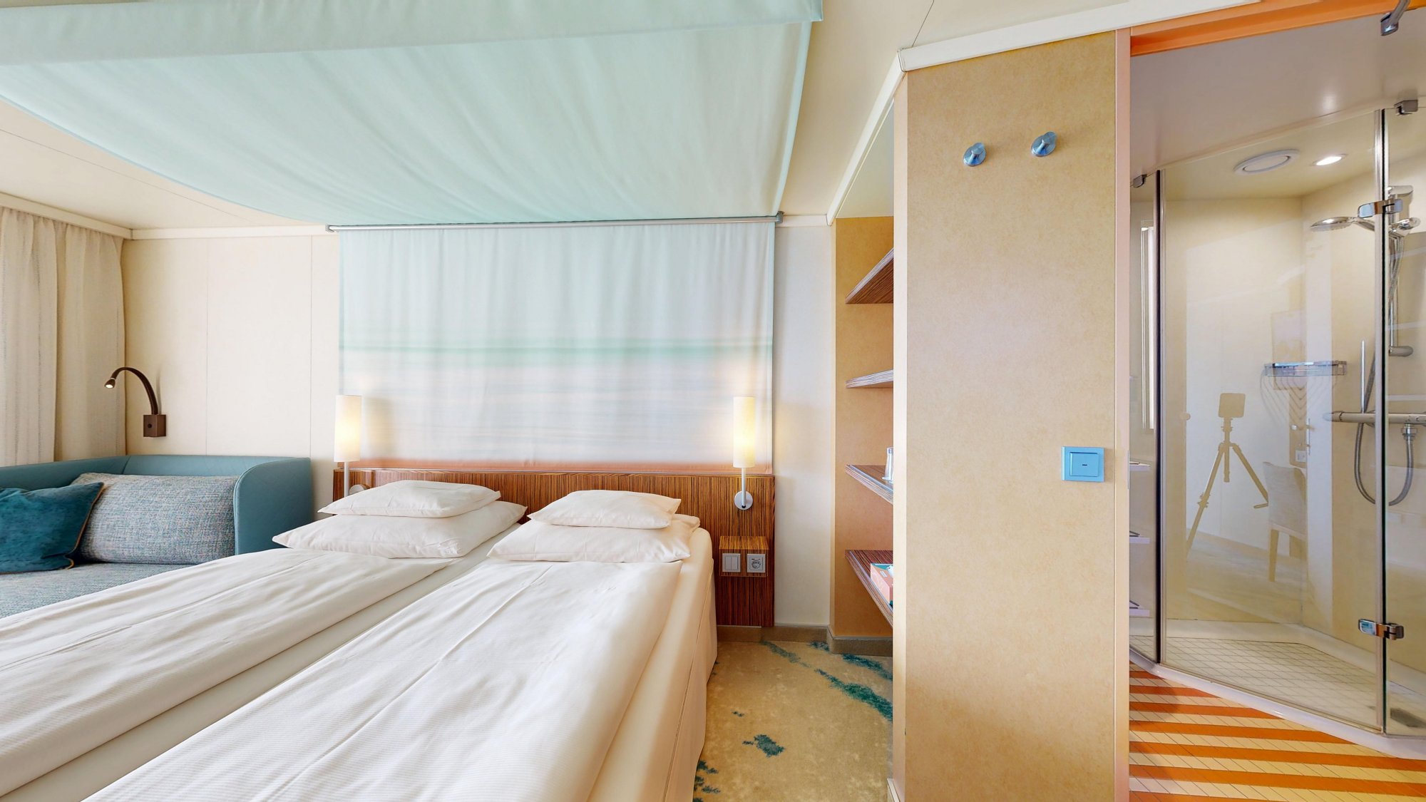 Balkonkabine BA 8125 auf AIDAdiva