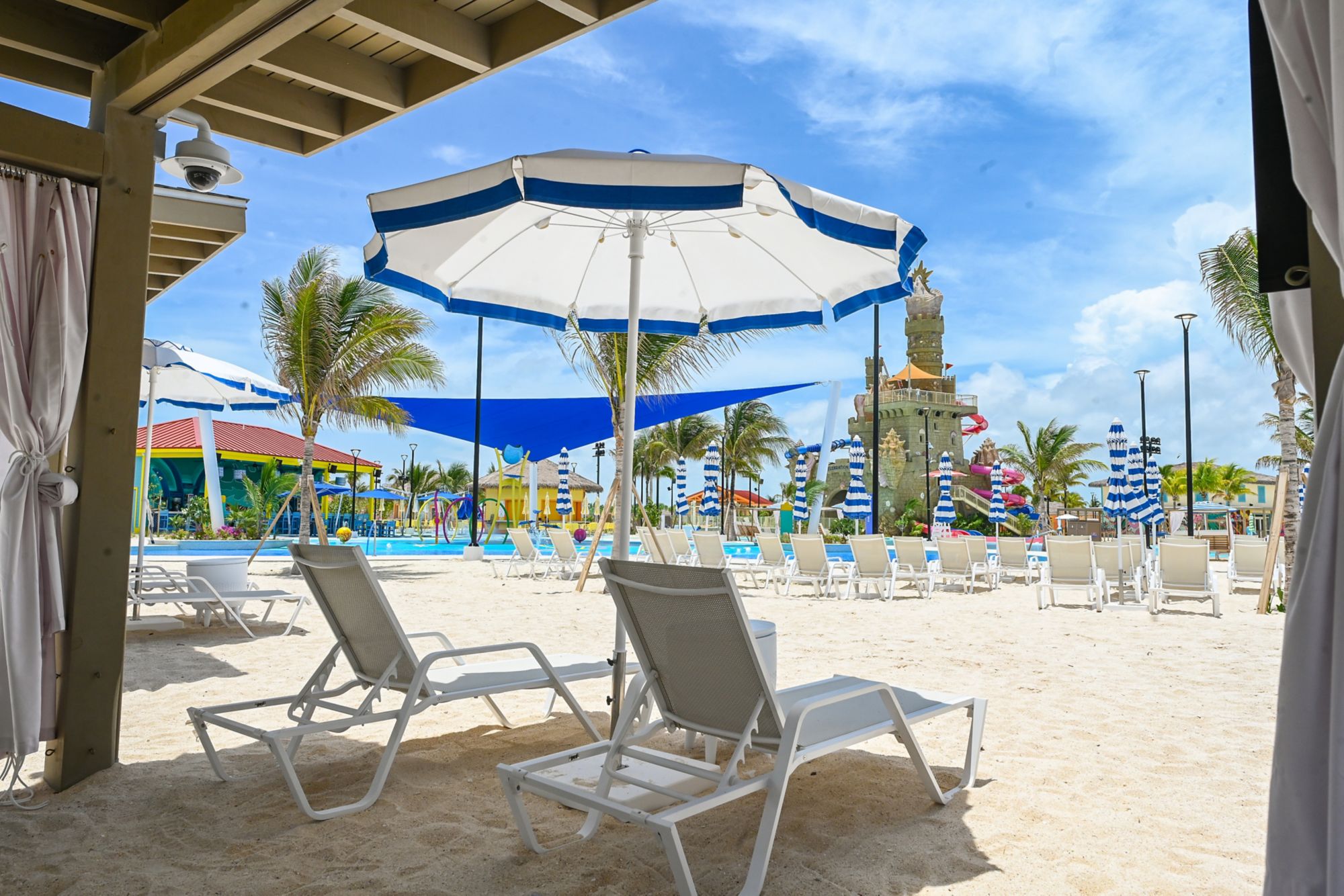 Cabana am Starfish Splashpad 