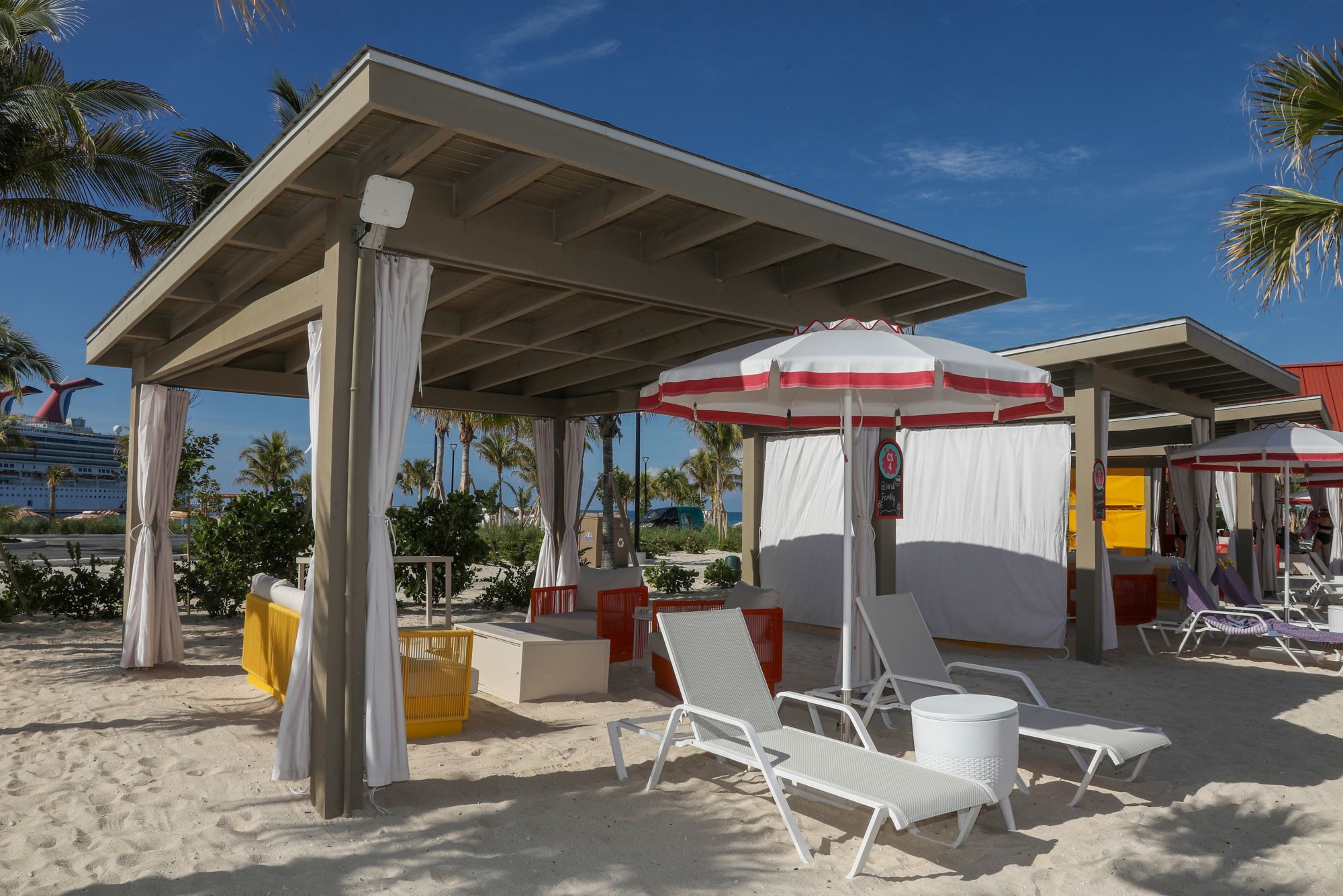 Loungebett in Calypso Lagoon South